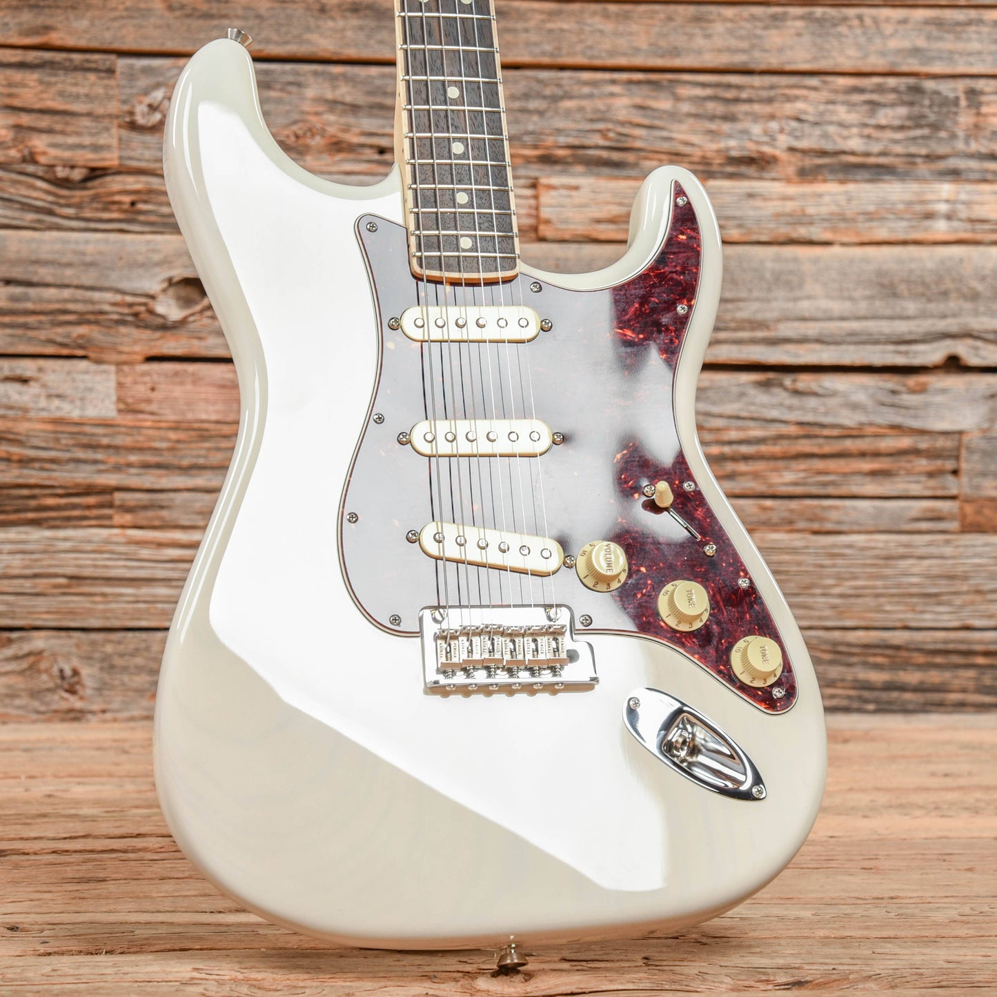 Fender Limited Edition American Professional Channel Bound Ash Stratocaster White Blonde 2018 Electric Guitars / Solid Body