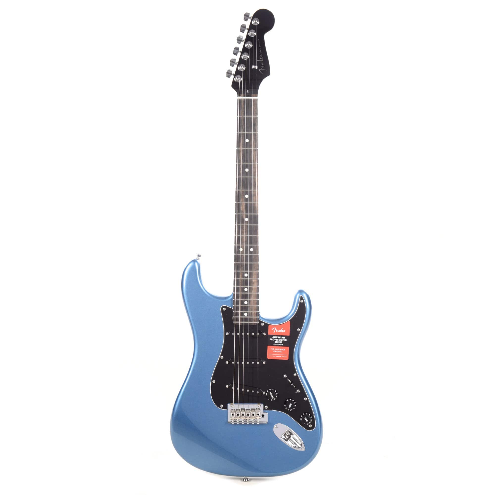 Fender Limited Edition American Professional Stratocaster Lake Placid Blue w/Black Headstock Electric Guitars / Solid Body