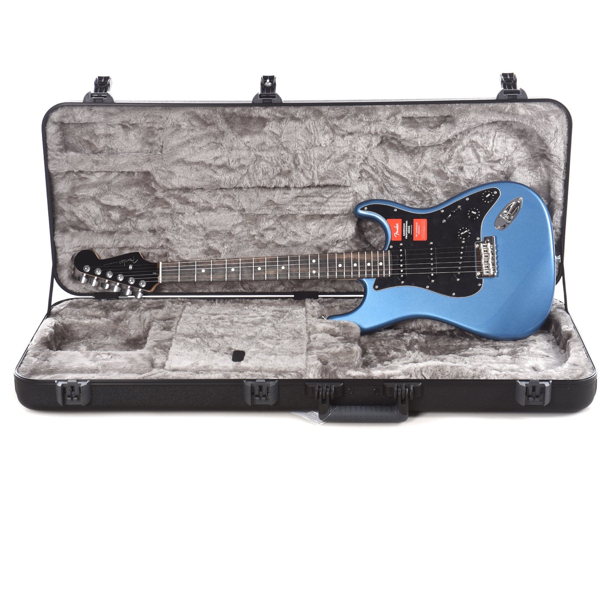 Fender Limited Edition American Professional Stratocaster Lake Placid Blue w/Black Headstock Electric Guitars / Solid Body