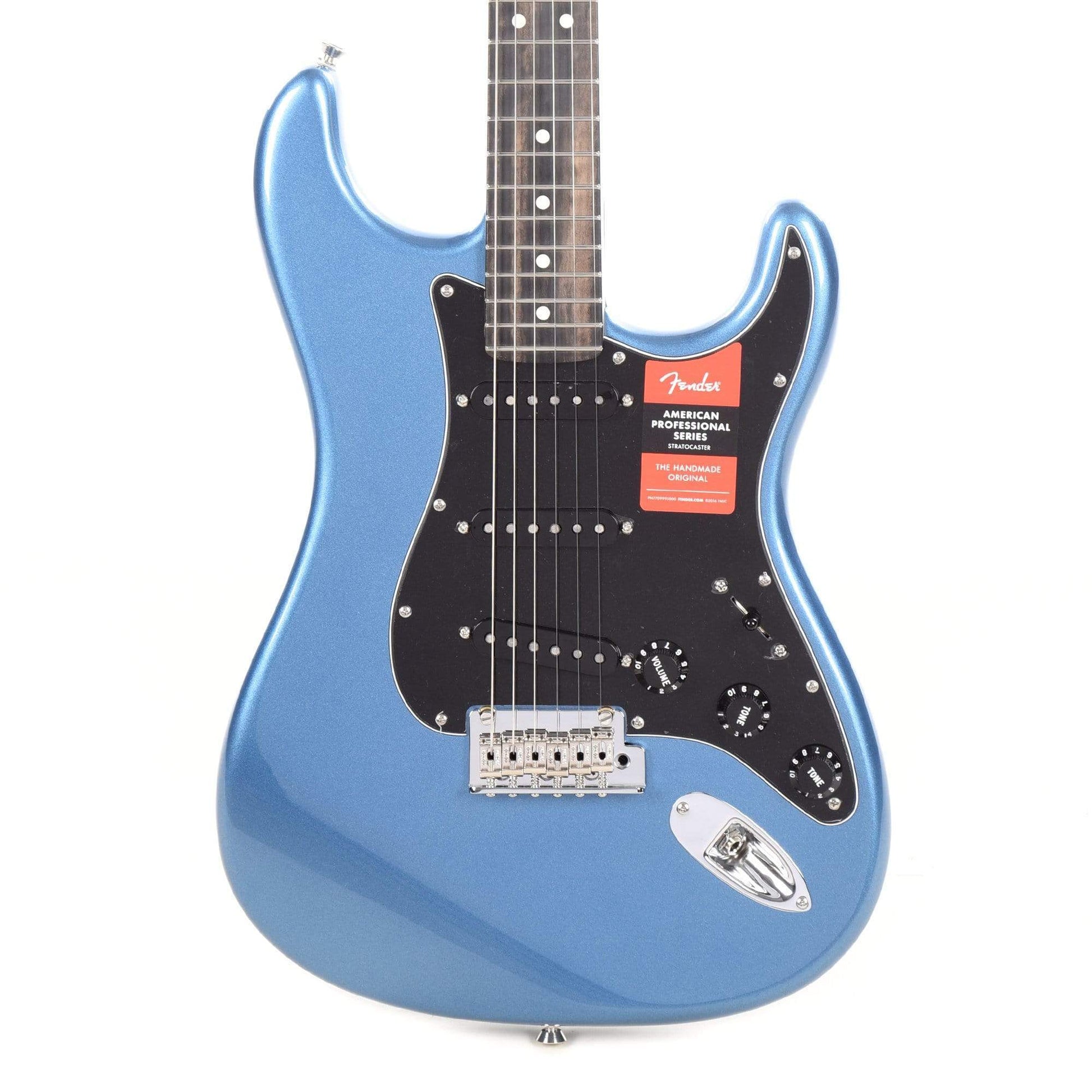 Fender Limited Edition American Professional Stratocaster Lake Placid Blue w/Black Headstock Electric Guitars / Solid Body