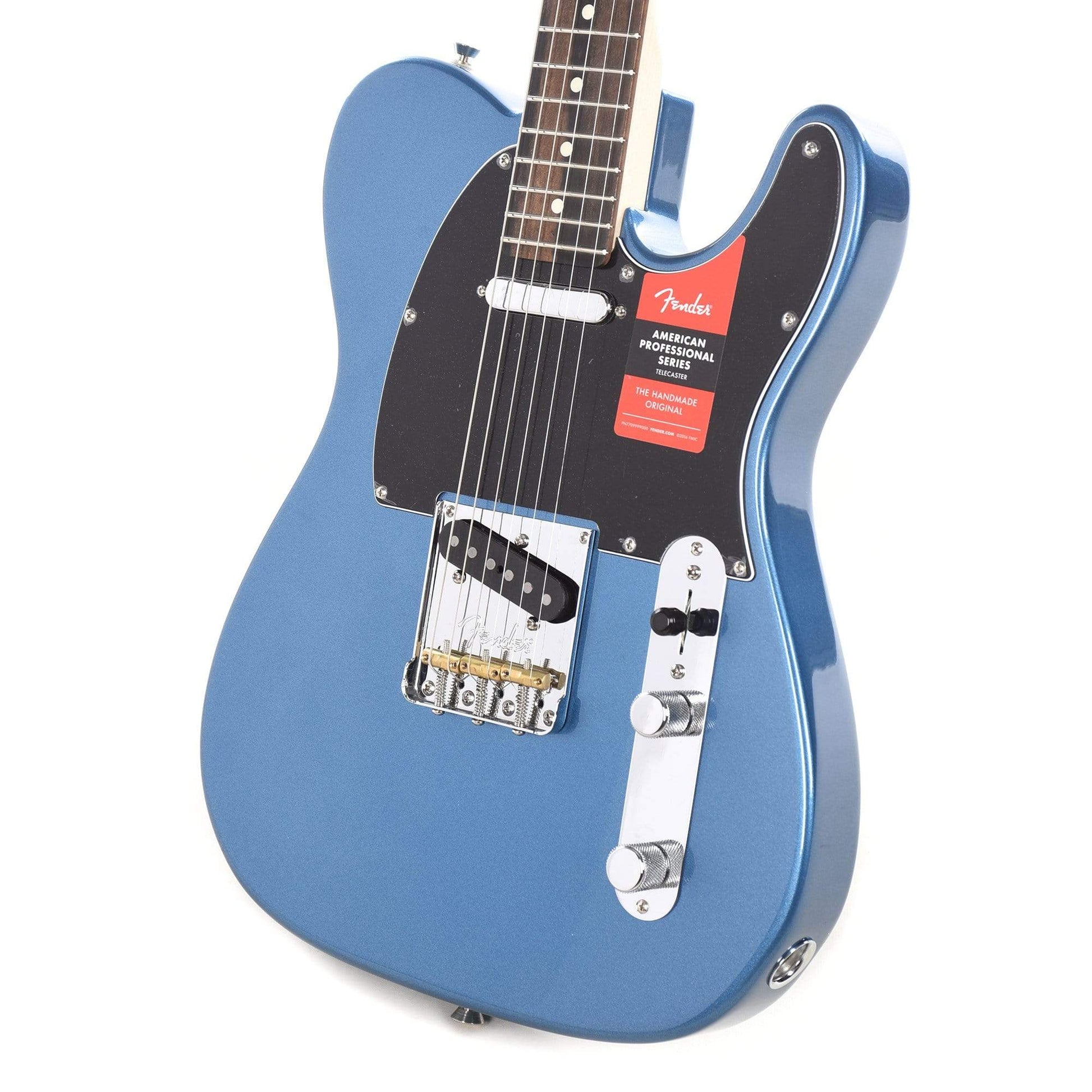 Fender Limited Edition American Professional Telecaster Lake Placid Blue w/Black Headstock Electric Guitars / Solid Body