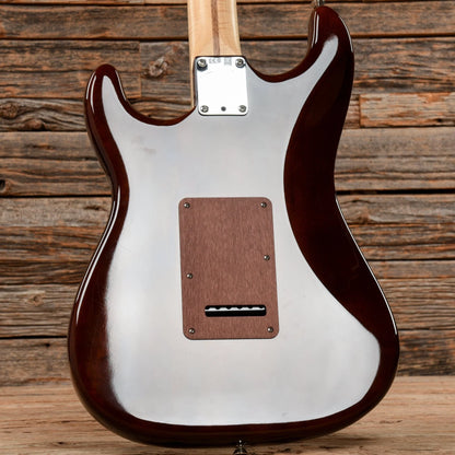 Fender Limited Edition Exotic Series Shedua Top Stratocaster Edgeburst 2017 Electric Guitars / Solid Body