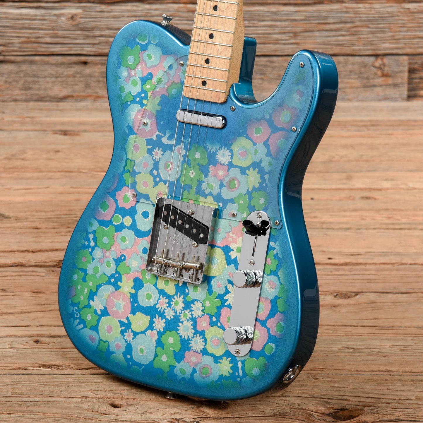 Fender Limited Edition FSR Classic '69 Telecaster MIJ Blue Floral Electric Guitars / Solid Body
