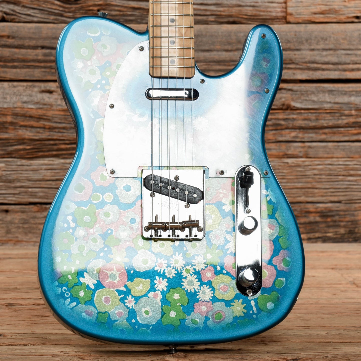 Fender Limited Edition FSR Classic '69 Telecaster MIJ Blue Floral Electric Guitars / Solid Body