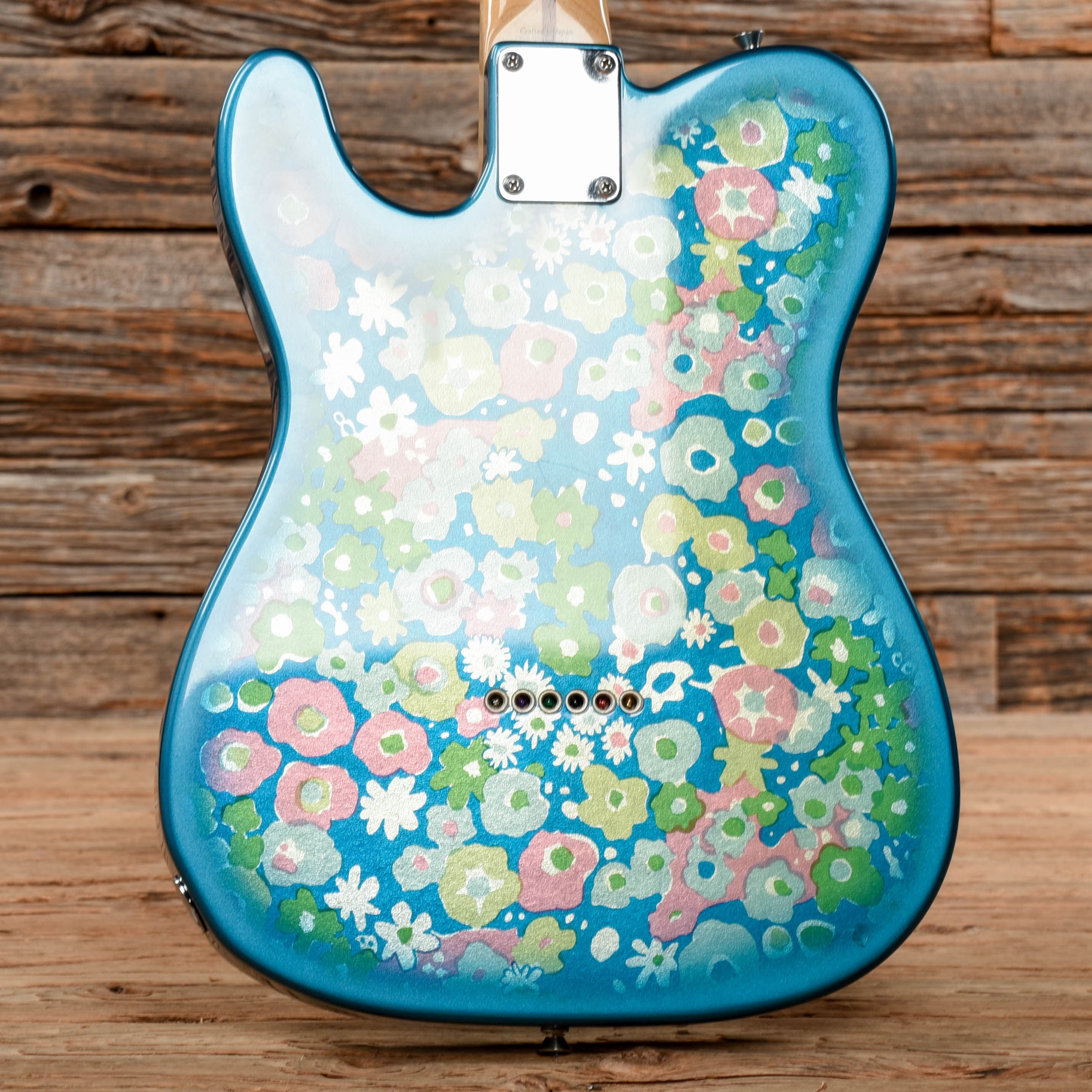 Fender Limited Edition FSR Classic '69 Telecaster MIJ Blue Floral Electric Guitars / Solid Body
