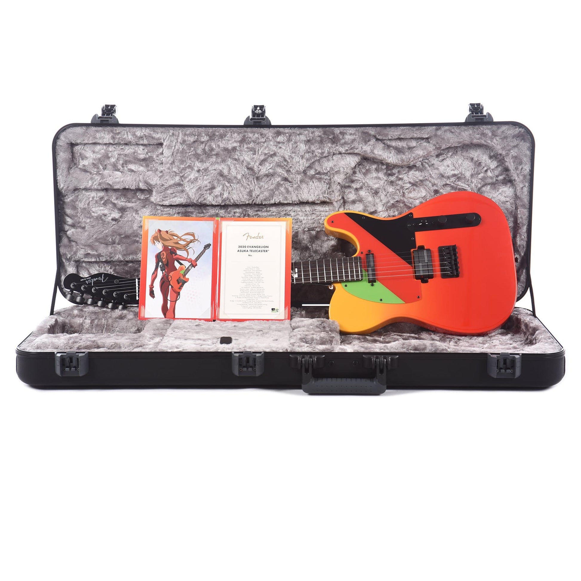 Fender Limited Edition MIJ Evangelion Asuka Signature Telecaster Asuka Red Electric Guitars / Solid Body