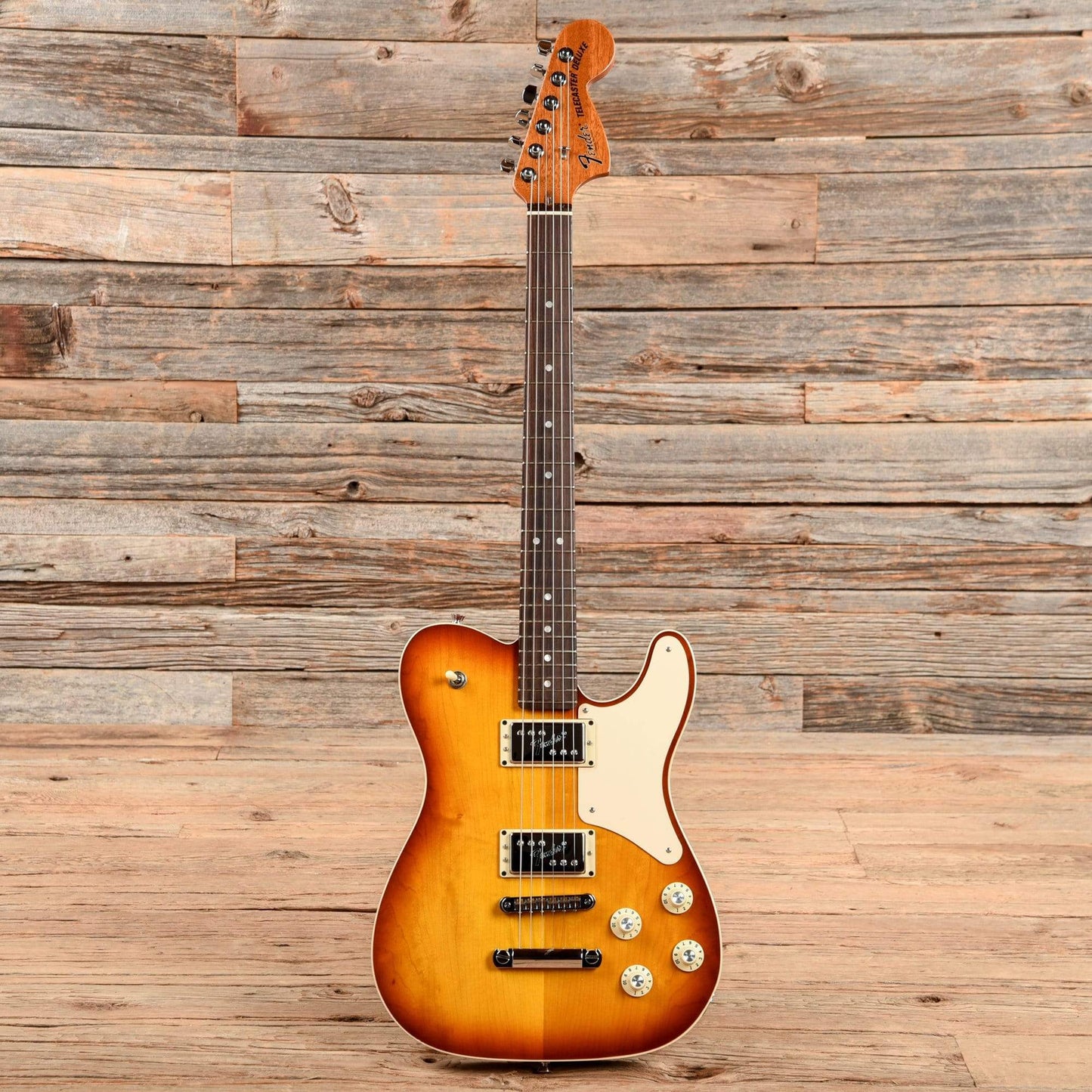 Fender Limited Edition Parallel Universe Series Troublemaker Tele Ice Tea Burst 2018 Electric Guitars / Solid Body