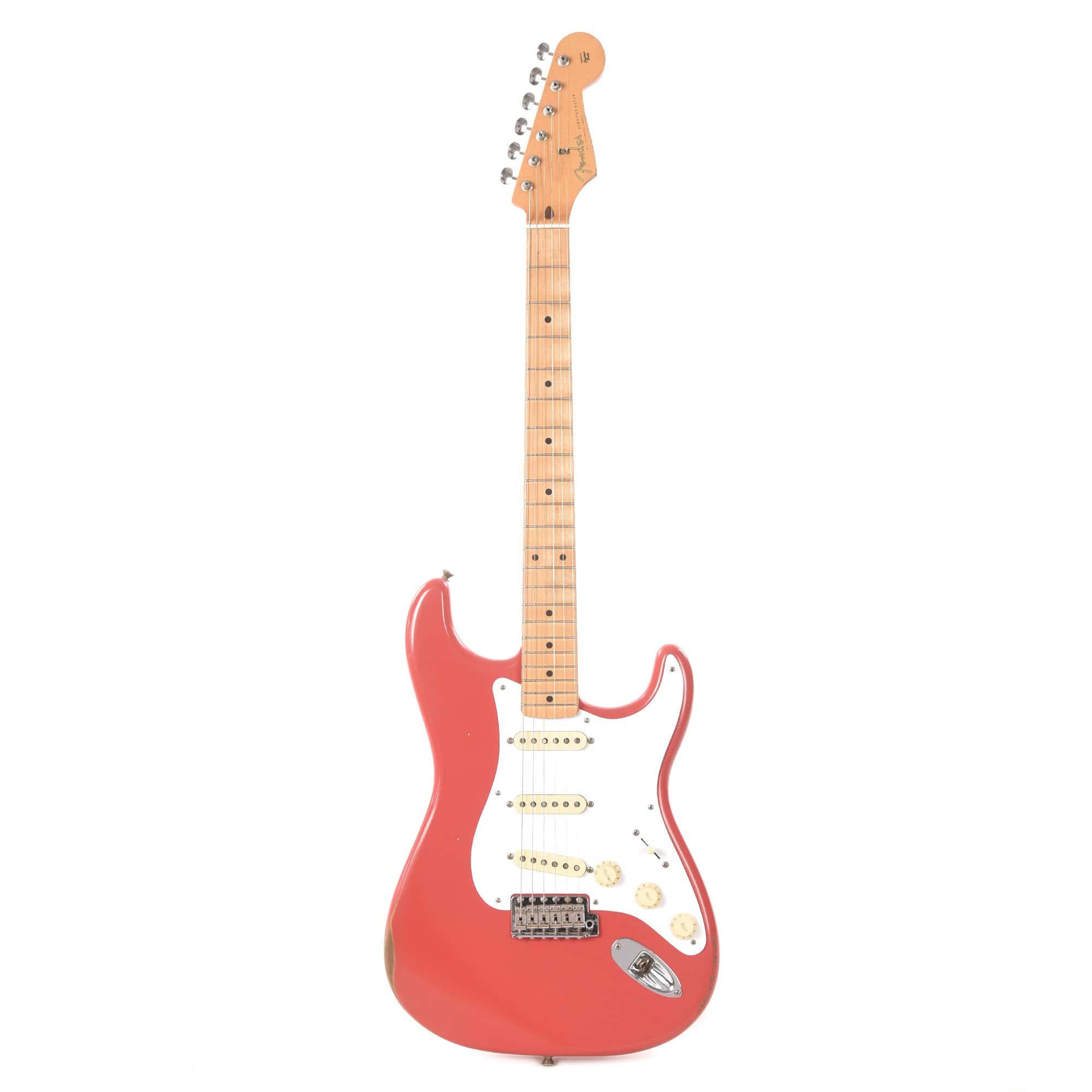 Fender Limited Edition Road Worn '50s Stratocaster Fiesta Red Electric Guitars / Solid Body