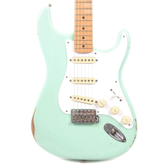 Fender Limited Edition Road Worn '50s Stratocaster Surf Green Electric Guitars / Solid Body