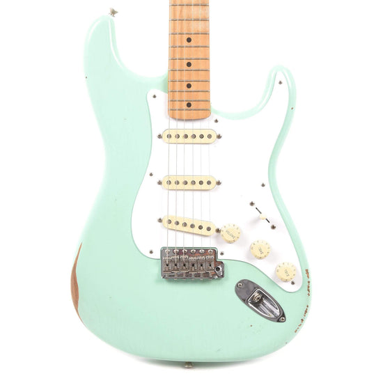 Fender Limited Edition Road Worn '50s Stratocaster Surf Green Electric Guitars / Solid Body