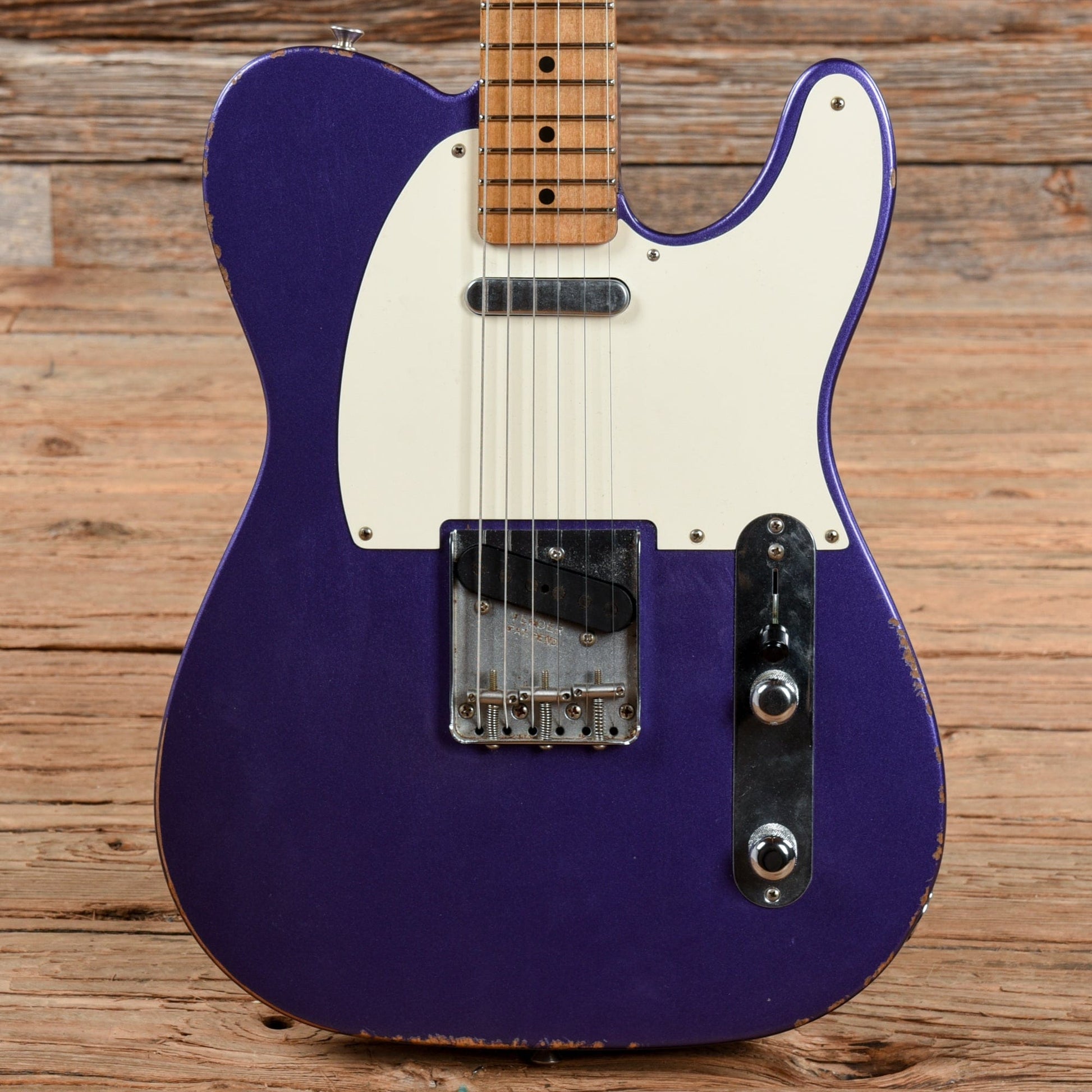Fender Limited Edition Road Worn '50s Telecaster Purple Metallic 2019 Electric Guitars / Solid Body