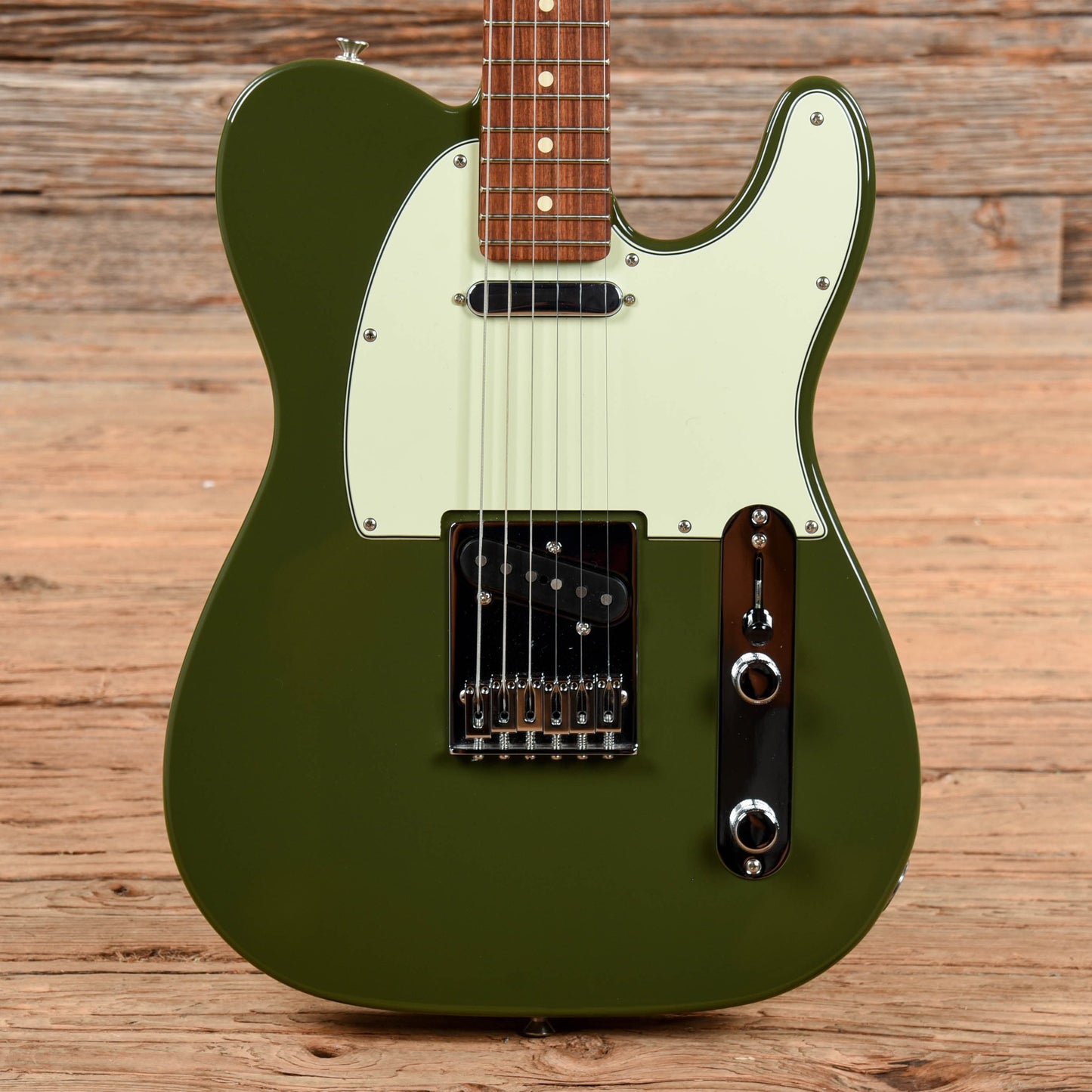 Fender Limited Player Telecaster Olive Drab 2019 Electric Guitars / Solid Body