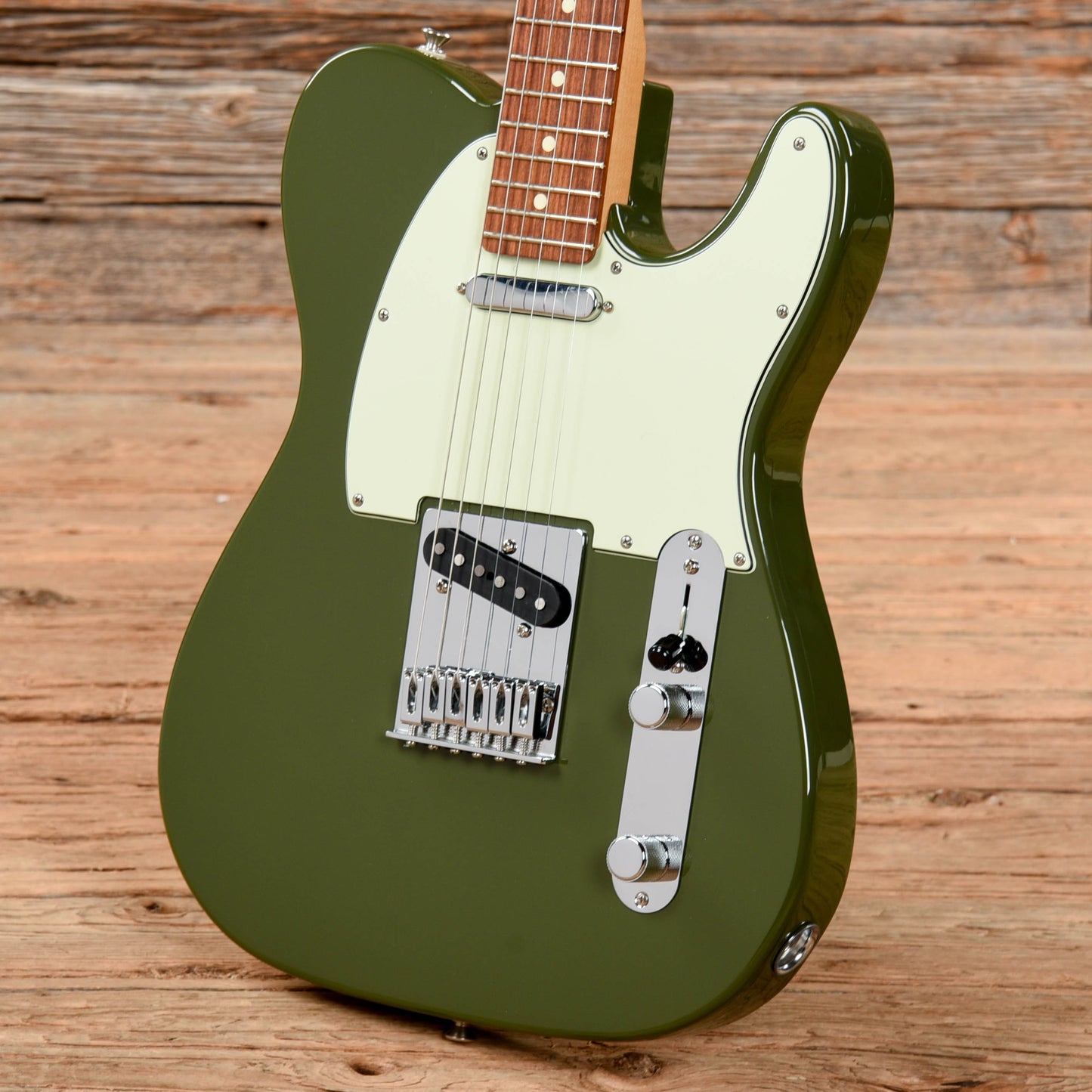 Fender Limited Player Telecaster Olive Drab 2019 Electric Guitars / Solid Body