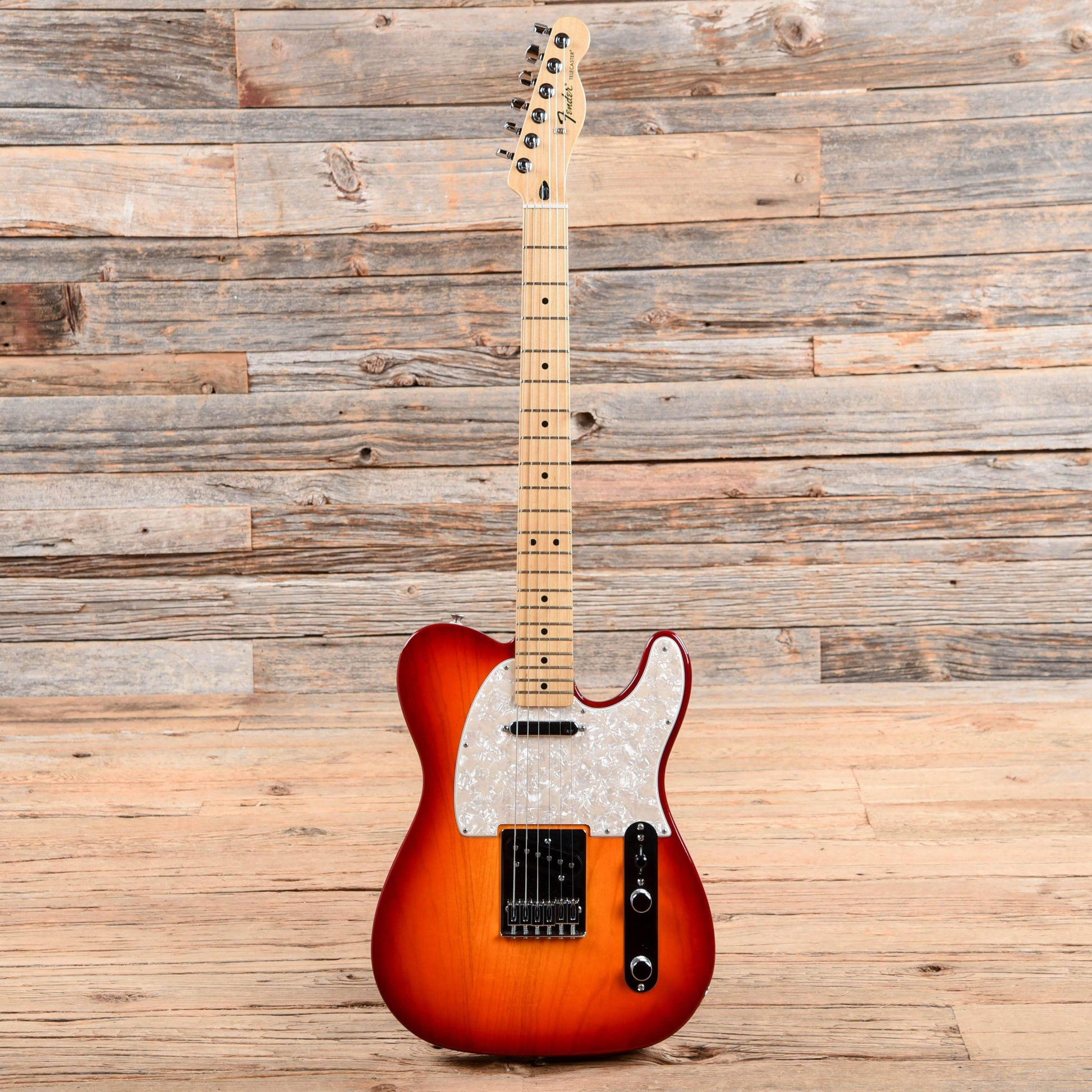 Fender Limited Standard Telecaster Ash Aged Cherry Burst 2011 Electric Guitars / Solid Body