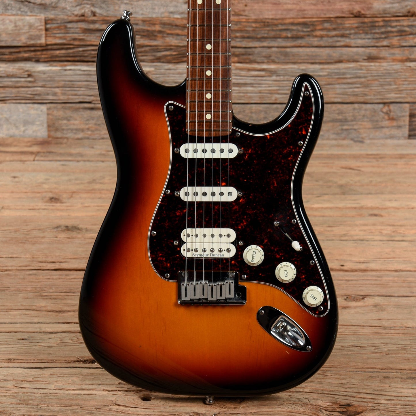 Fender Lone Star Stratocaster Sunburst 1996 Electric Guitars / Solid Body