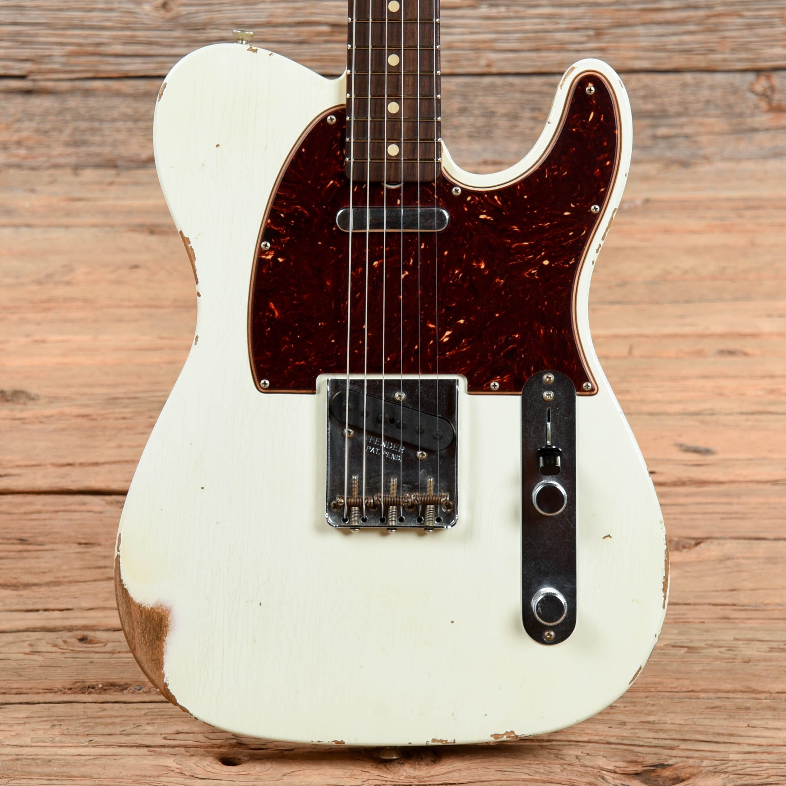 Fender Ltd Namm 63 Telecaster Relic Daphne Blue Electric Guitars / Solid Body