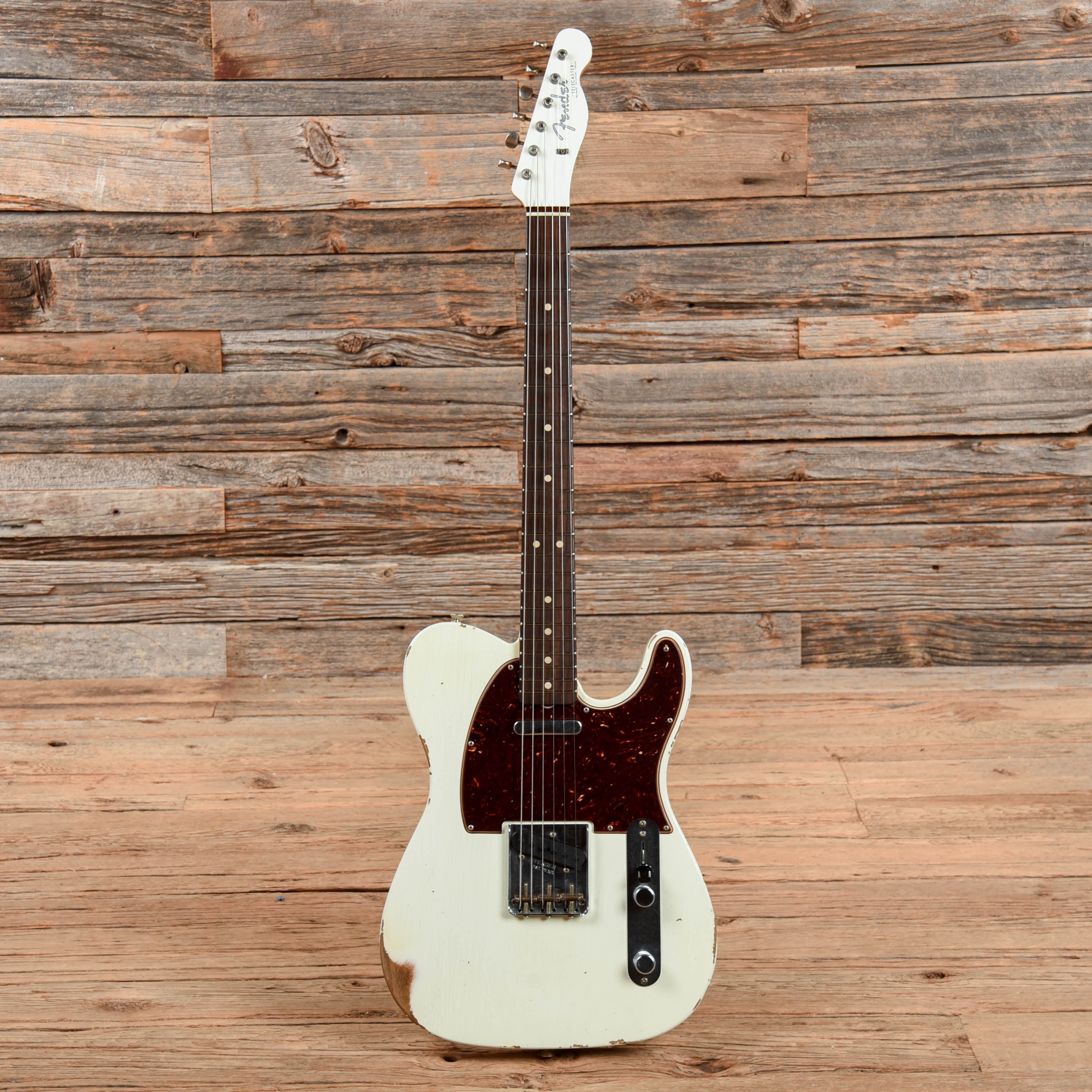 Fender Ltd Namm 63 Telecaster Relic Daphne Blue Electric Guitars / Solid Body