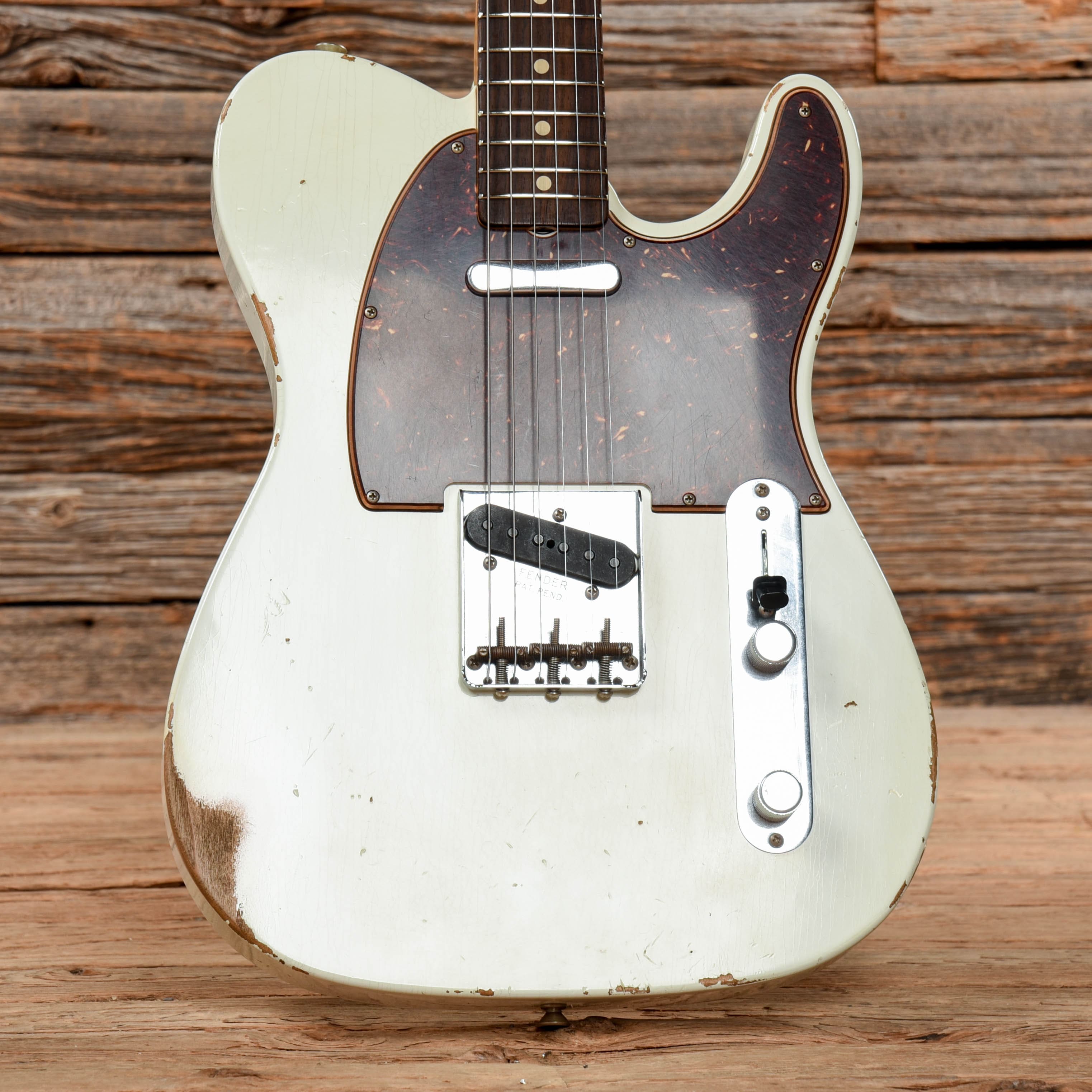 Fender Ltd Namm 63 Telecaster Relic Daphne Blue Electric Guitars / Solid Body