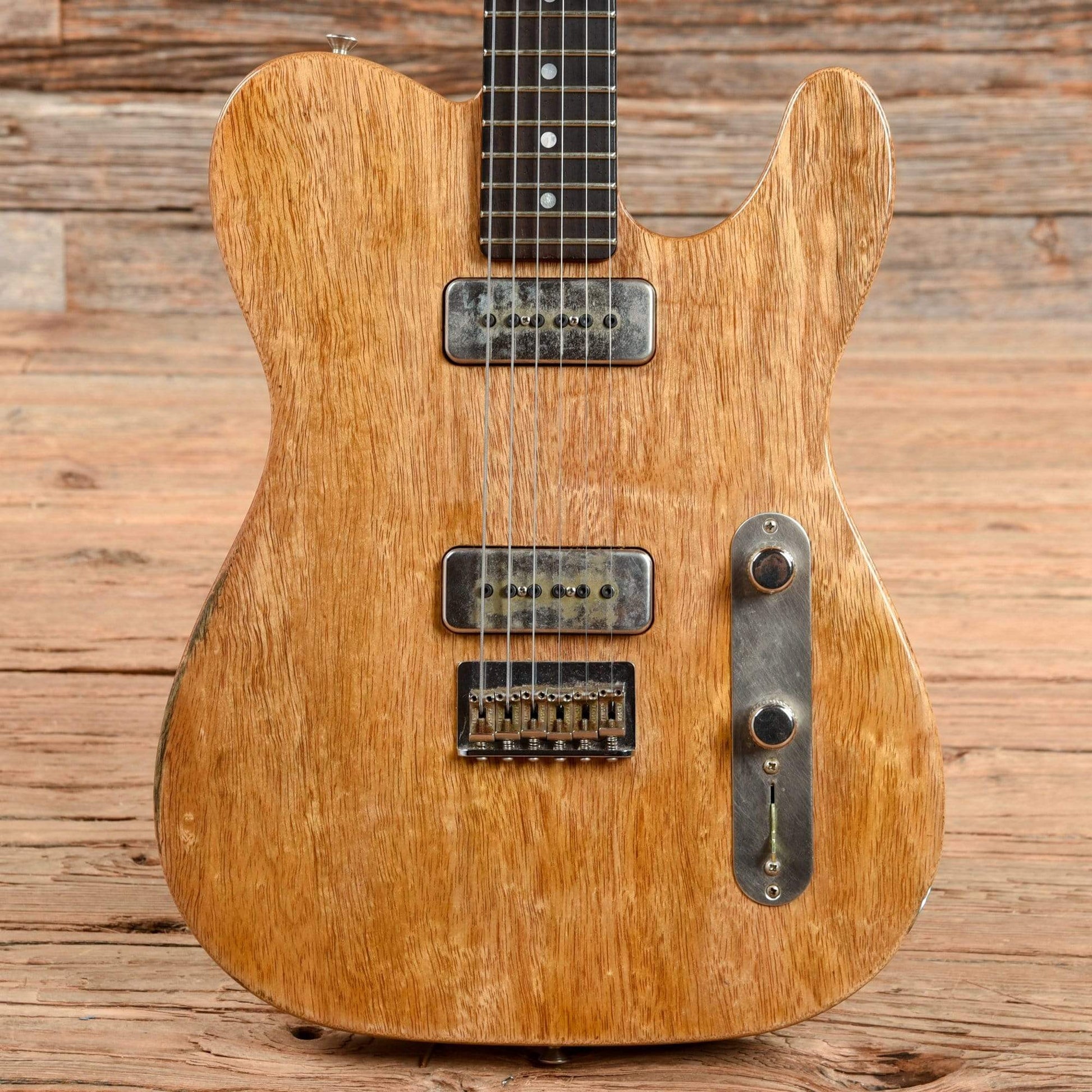 Fender Masterbuilt Ron Thorn Set-Neck Korina Tele Natural 2020 Electric Guitars / Solid Body