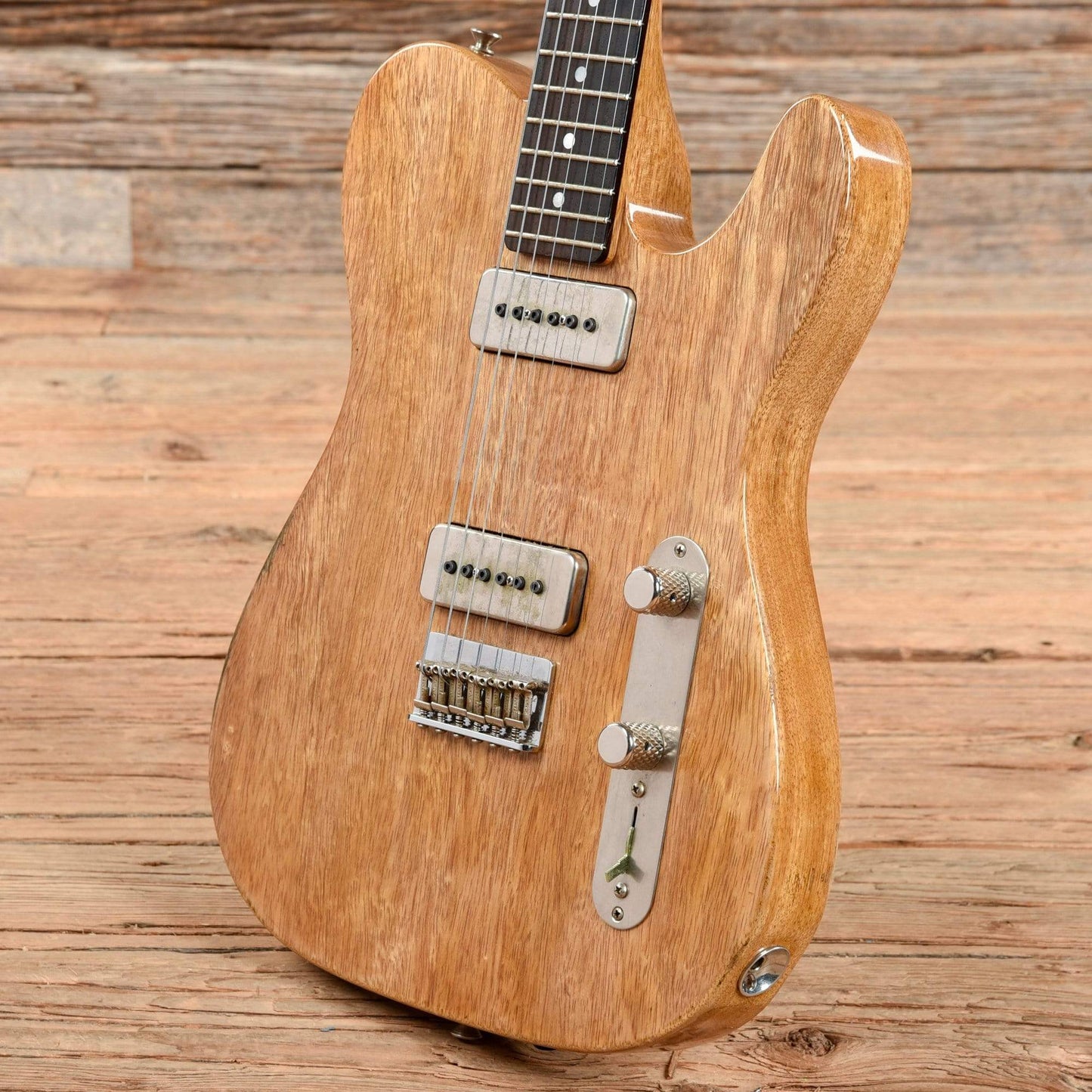 Fender Masterbuilt Ron Thorn Set-Neck Korina Tele Natural 2020 Electric Guitars / Solid Body