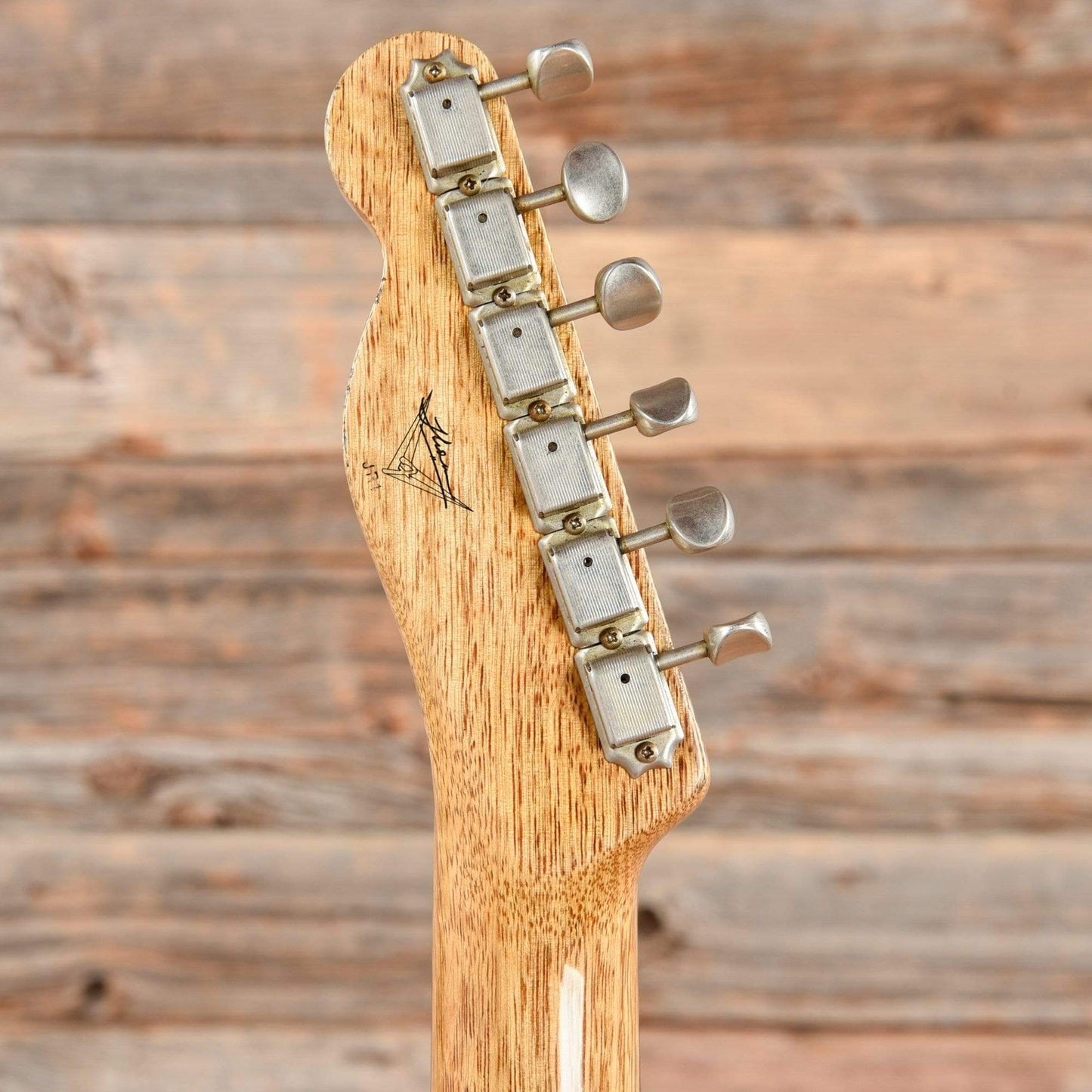 Fender Masterbuilt Ron Thorn Set-Neck Korina Tele Natural 2020 Electric Guitars / Solid Body