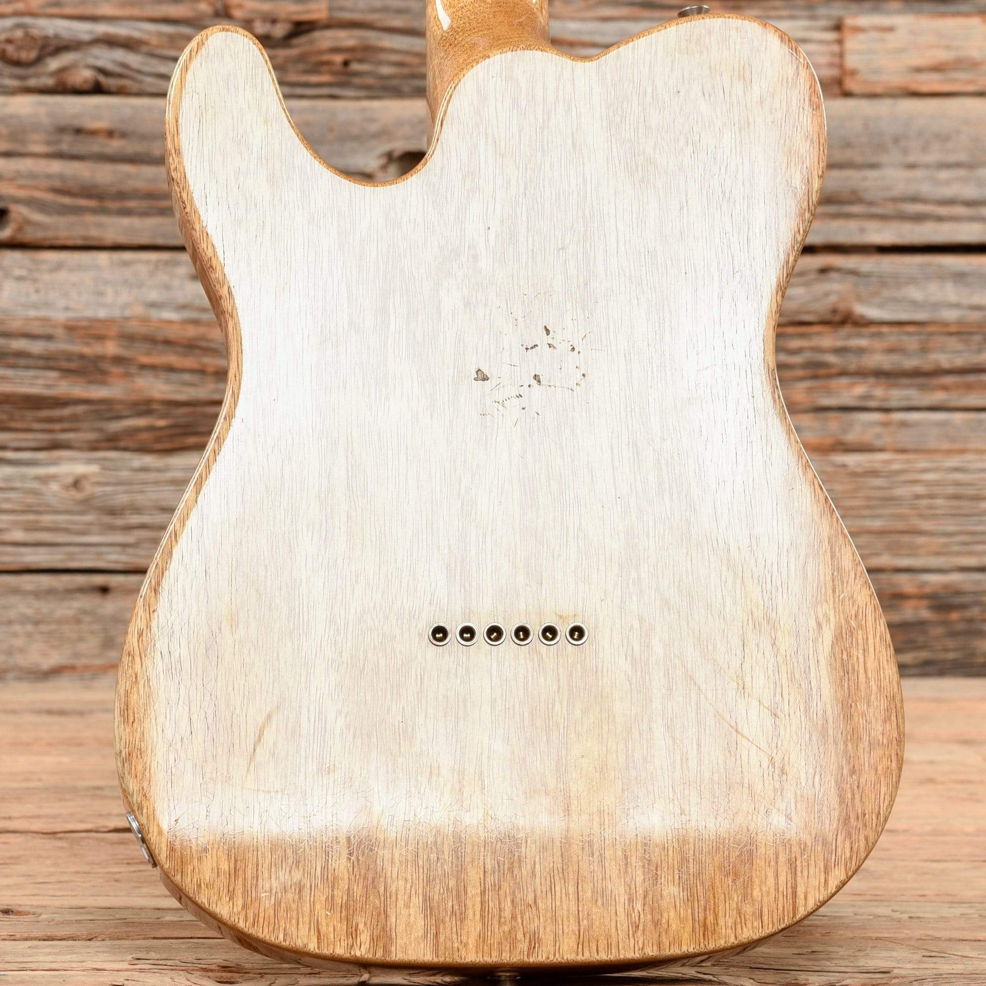 Fender Masterbuilt Ron Thorn Set-Neck Korina Tele Natural 2020 Electric Guitars / Solid Body