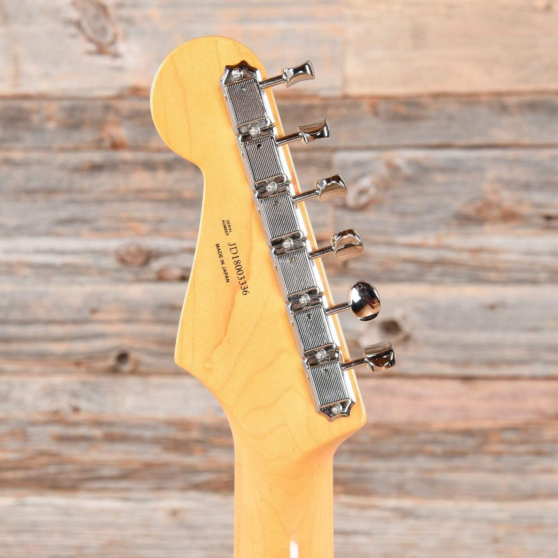 Fender MIJ FSR '50s Stratocaster Inca Silver w/Shoreline Gold Stripe Electric Guitars / Solid Body