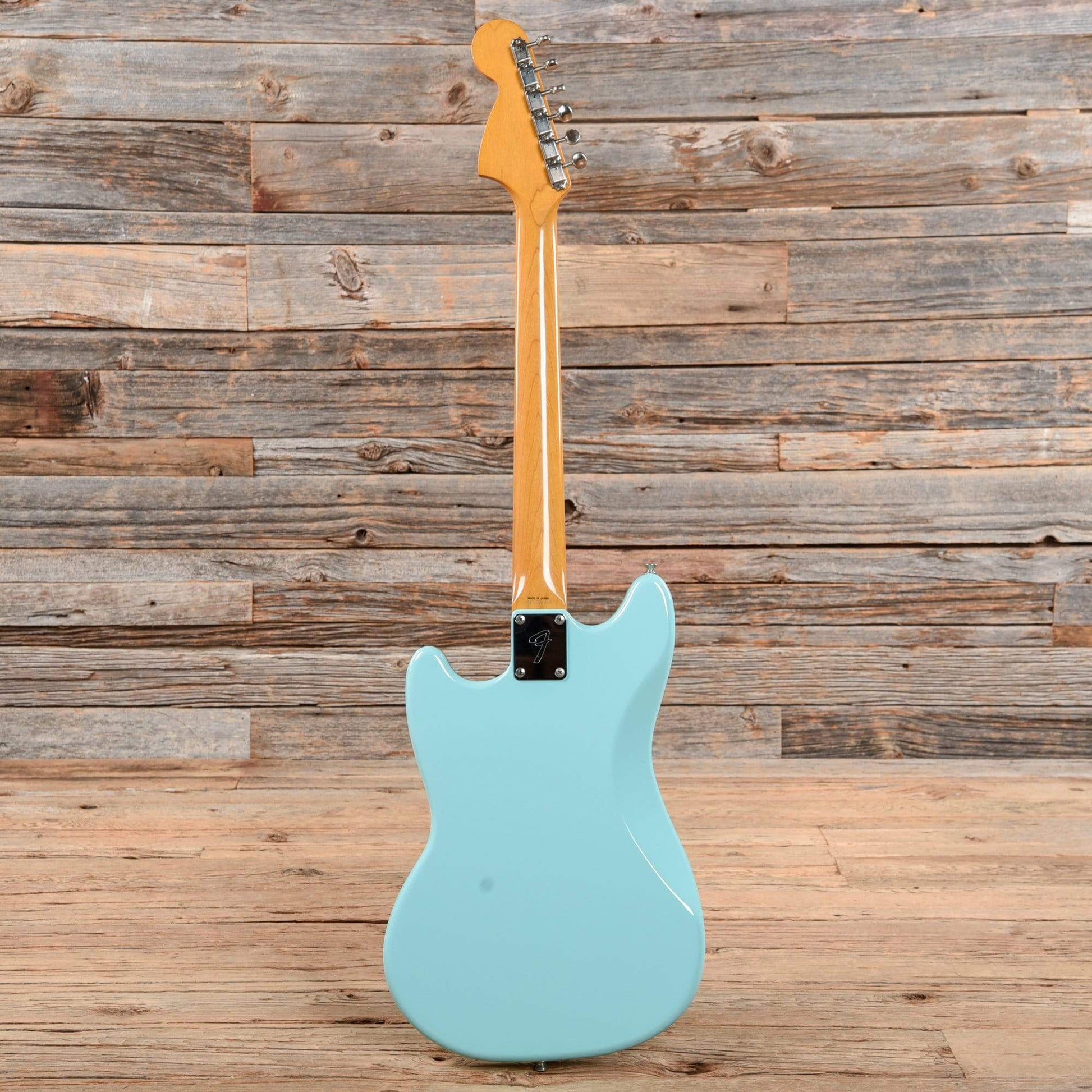 Fender MIJ MG-65 Mustang Daphne Blue Electric Guitars / Solid Body