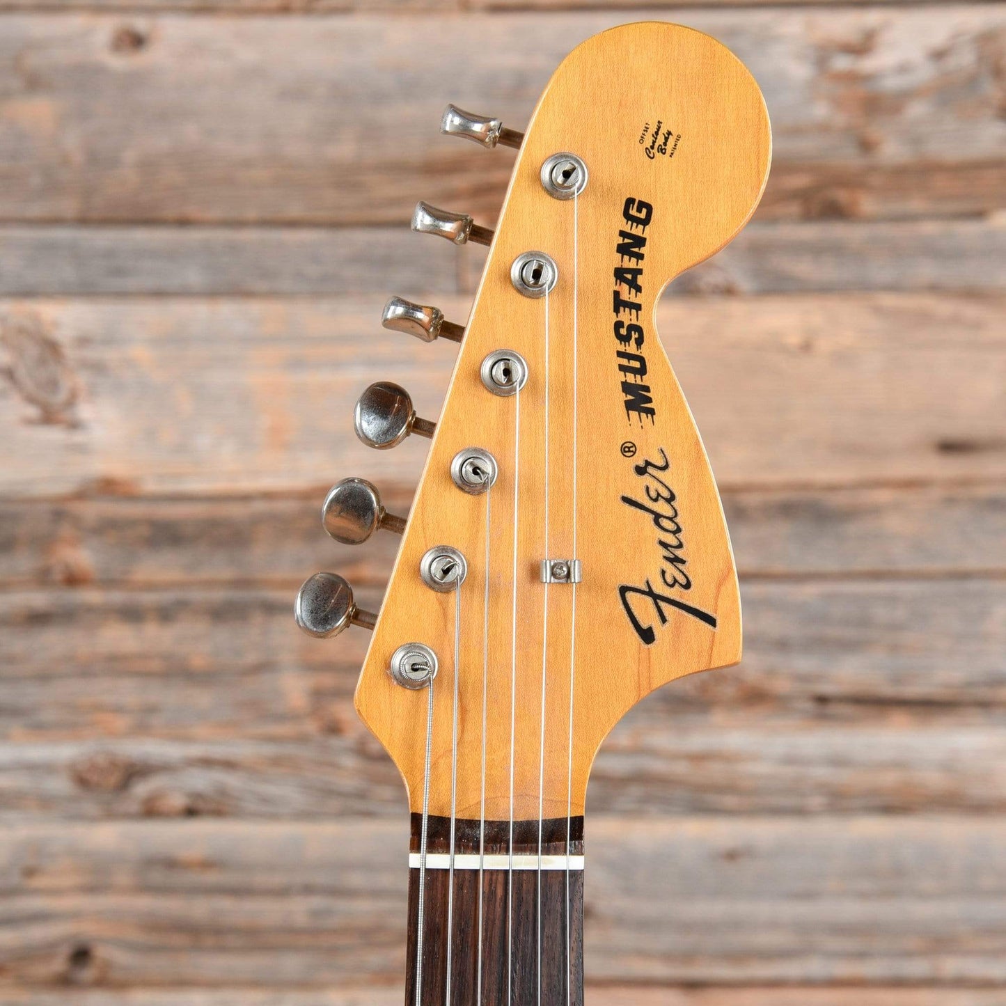 Fender MIJ MG-65 Mustang Daphne Blue Electric Guitars / Solid Body