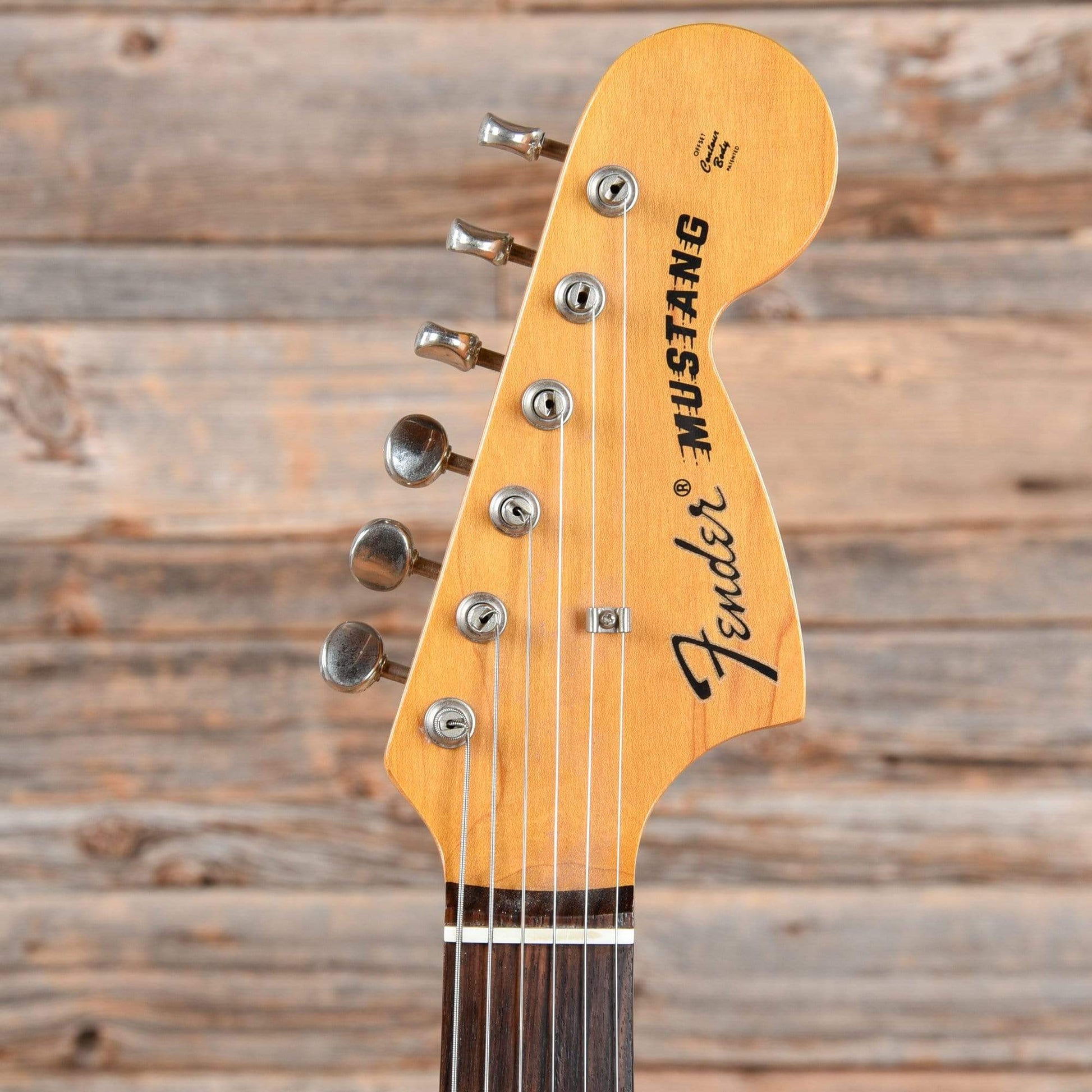 Fender MIJ MG-65 Mustang Daphne Blue Electric Guitars / Solid Body