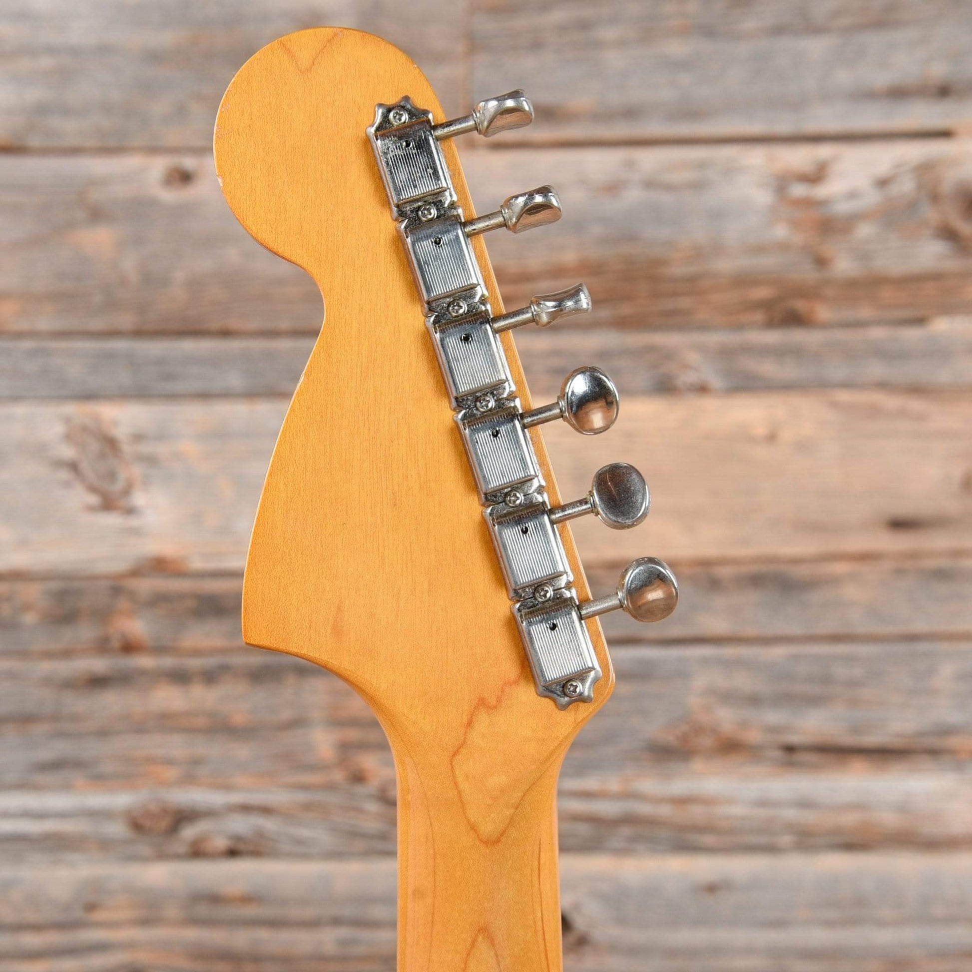 Fender MIJ MG-65 Mustang Daphne Blue Electric Guitars / Solid Body