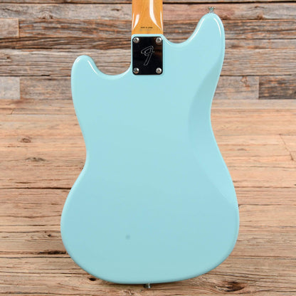 Fender MIJ MG-65 Mustang Daphne Blue Electric Guitars / Solid Body