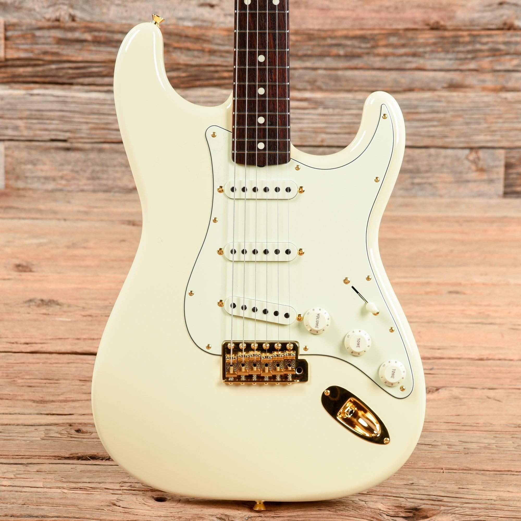 Fender MIJ Traditional '60s Daybreak Stratocaster Olympic White 2019 Electric Guitars / Solid Body