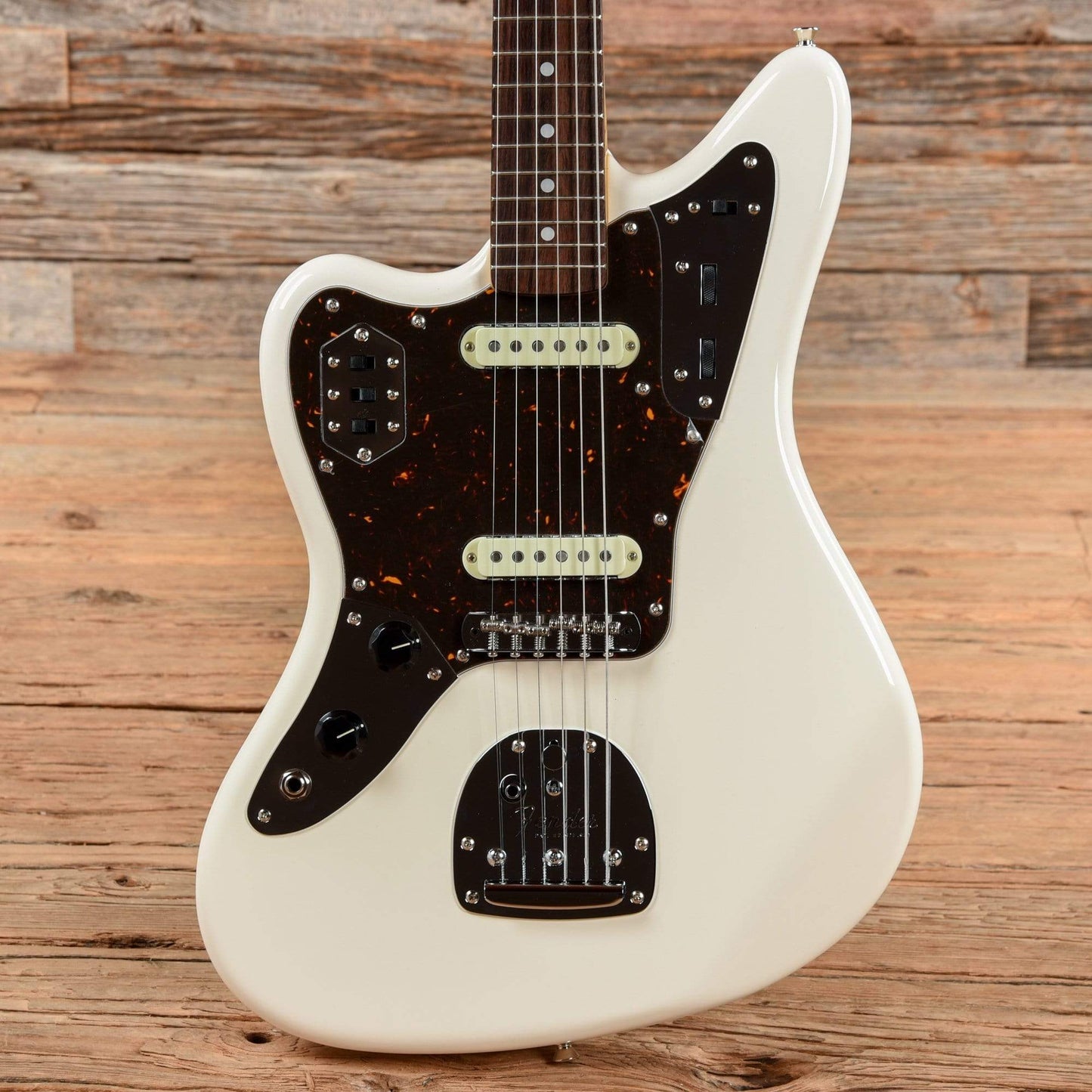 Fender MIJ Traditional '60s Jaguar Arctic White 2020 LEFTY Electric Guitars / Solid Body