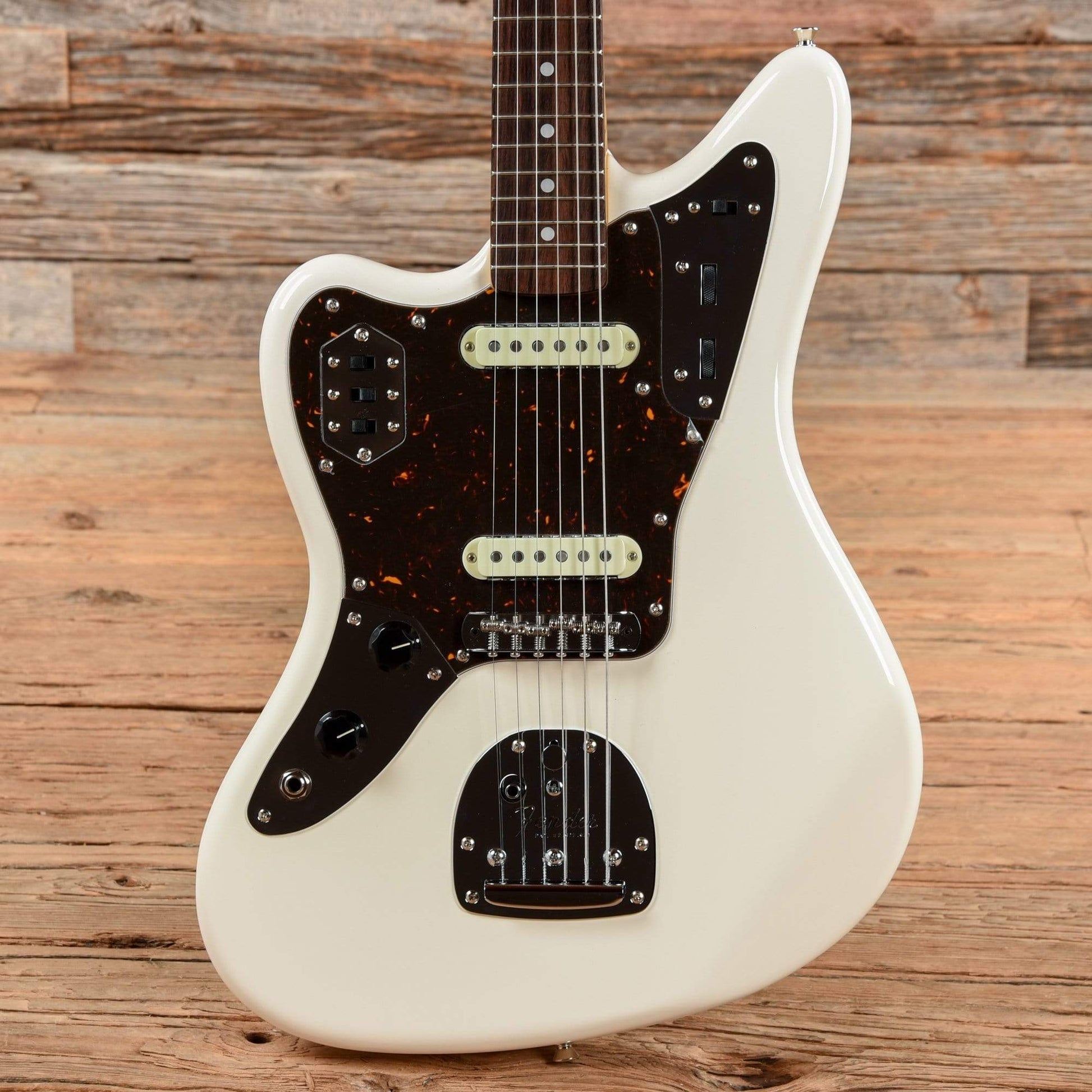 Fender MIJ Traditional '60s Jaguar Arctic White 2020 LEFTY Electric Guitars / Solid Body