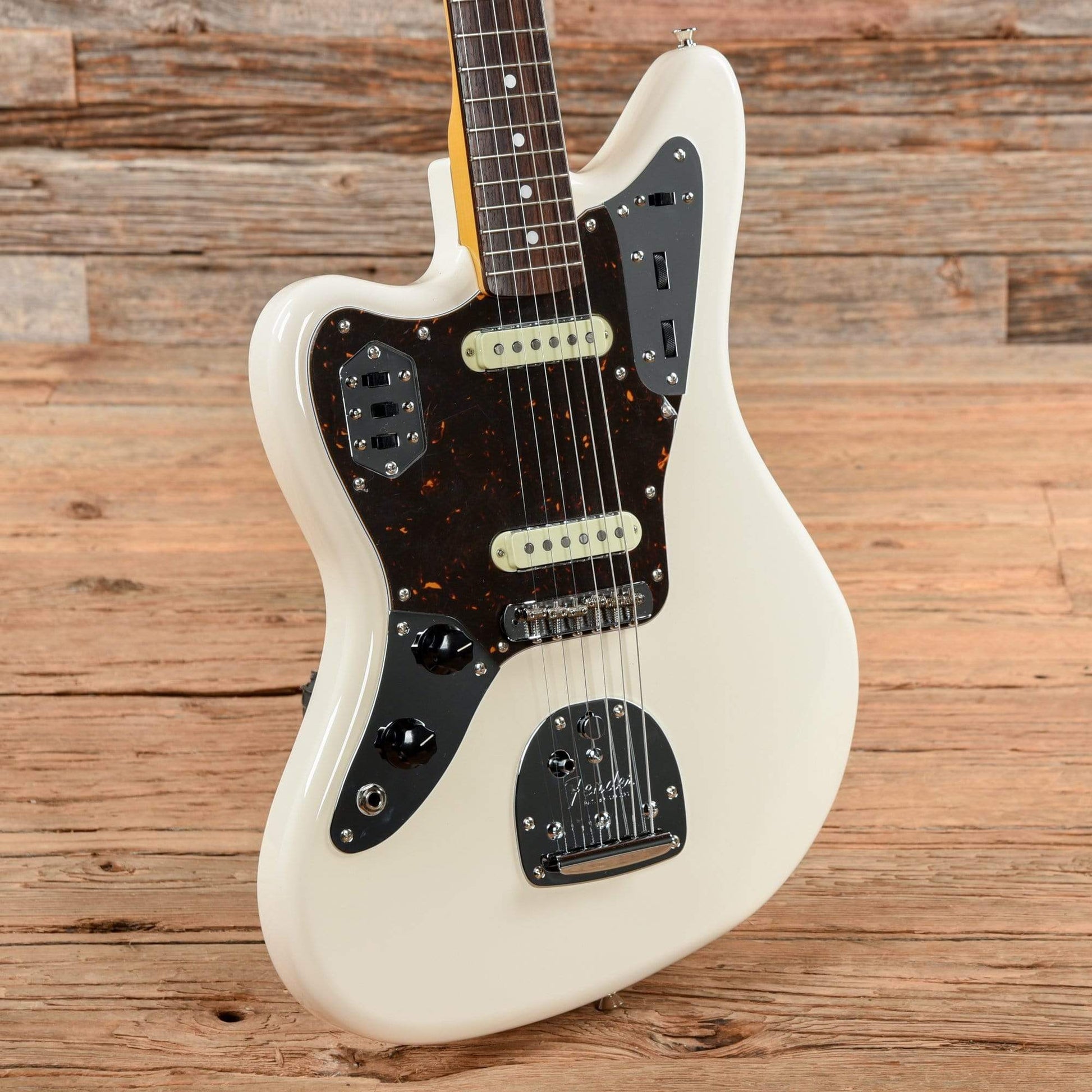 Fender MIJ Traditional '60s Jaguar Arctic White 2020 LEFTY Electric Guitars / Solid Body