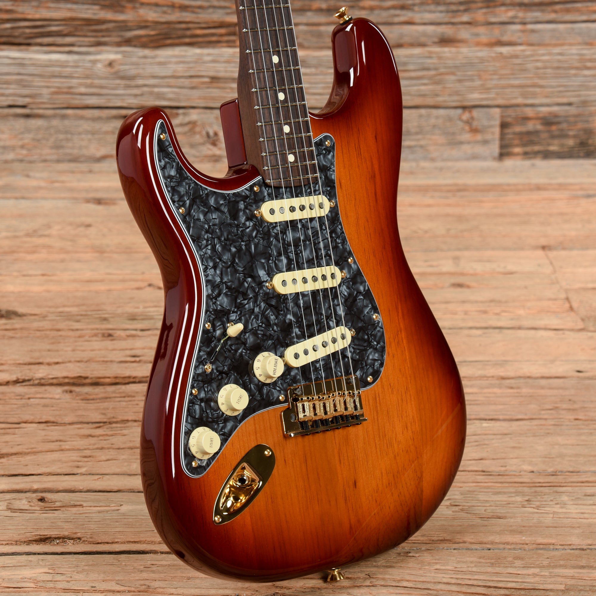Fender Mod Shop Stratocaster Sienna Sunburst 2021 LEFTY Electric Guitars / Solid Body