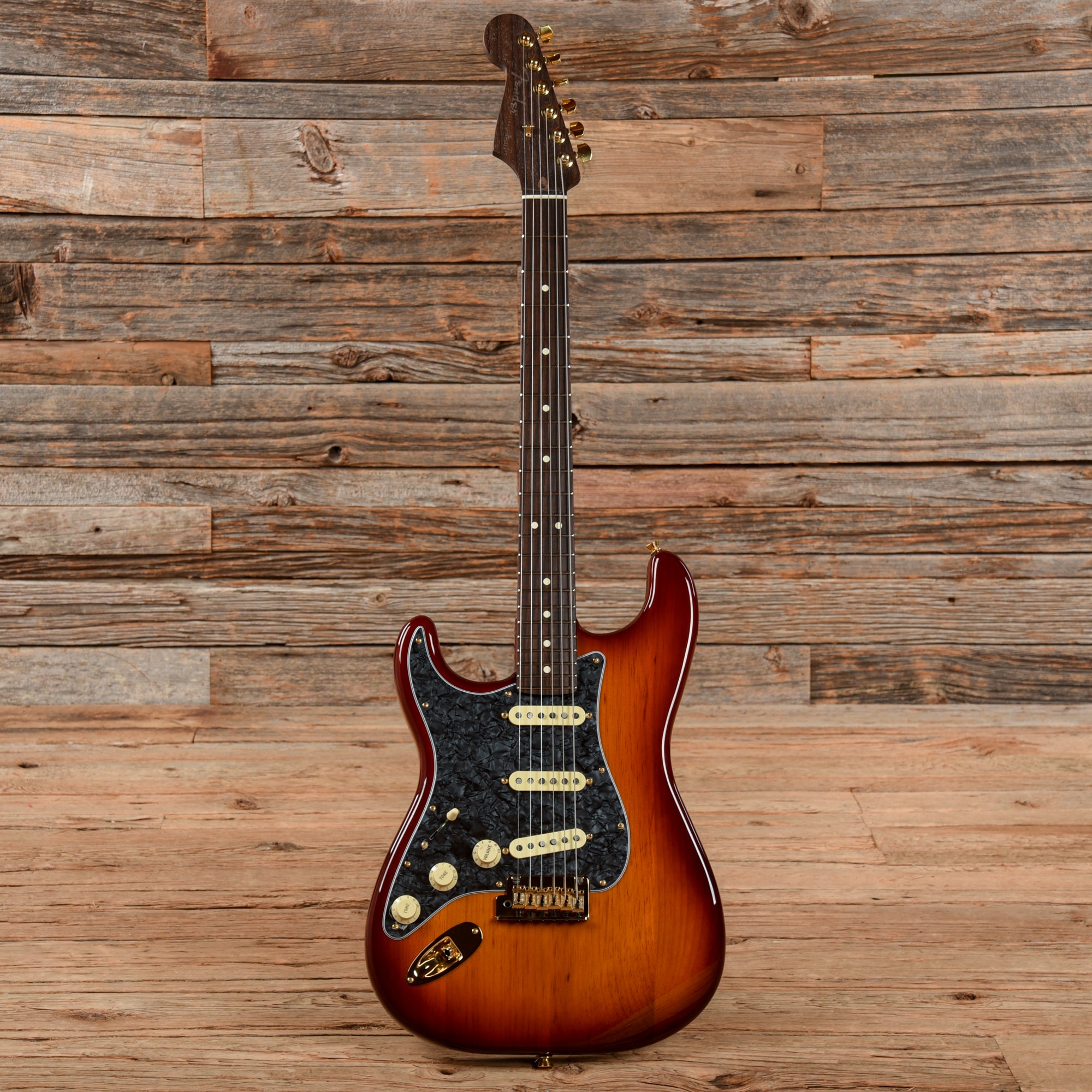 Fender Mod Shop Stratocaster Sienna Sunburst 2021 LEFTY Electric Guitars / Solid Body