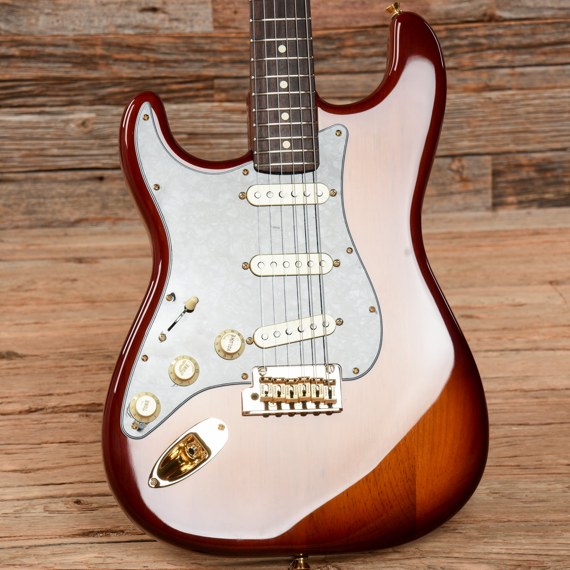 Fender Mod Shop Stratocaster Sienna Sunburst 2021 LEFTY Electric Guitars / Solid Body
