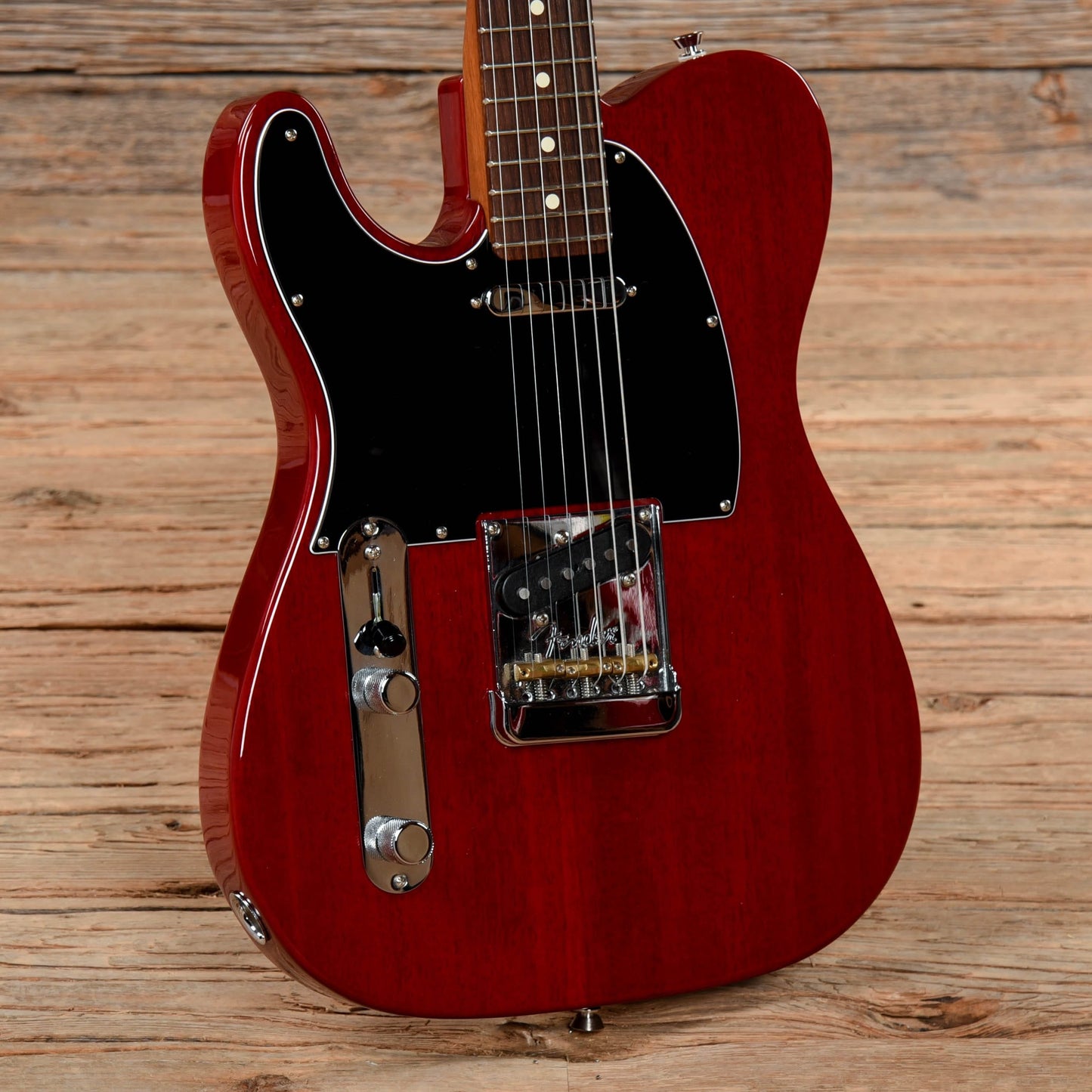 Fender Mod Shop Telecaster Crimson Red Transparent 2020 LEFTY Electric Guitars / Solid Body