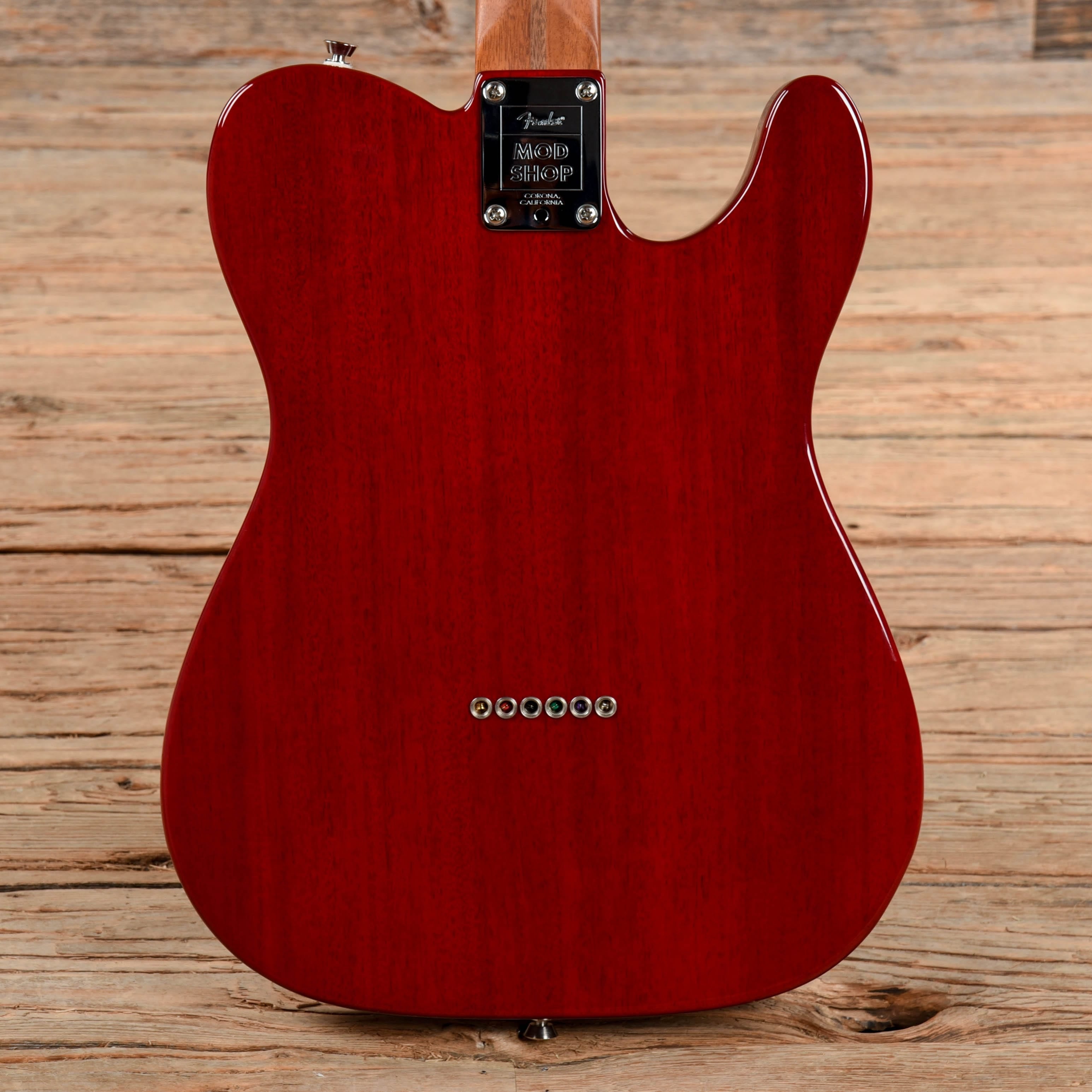 Fender Mod Shop Telecaster Crimson Red Transparent 2020 LEFTY Electric Guitars / Solid Body