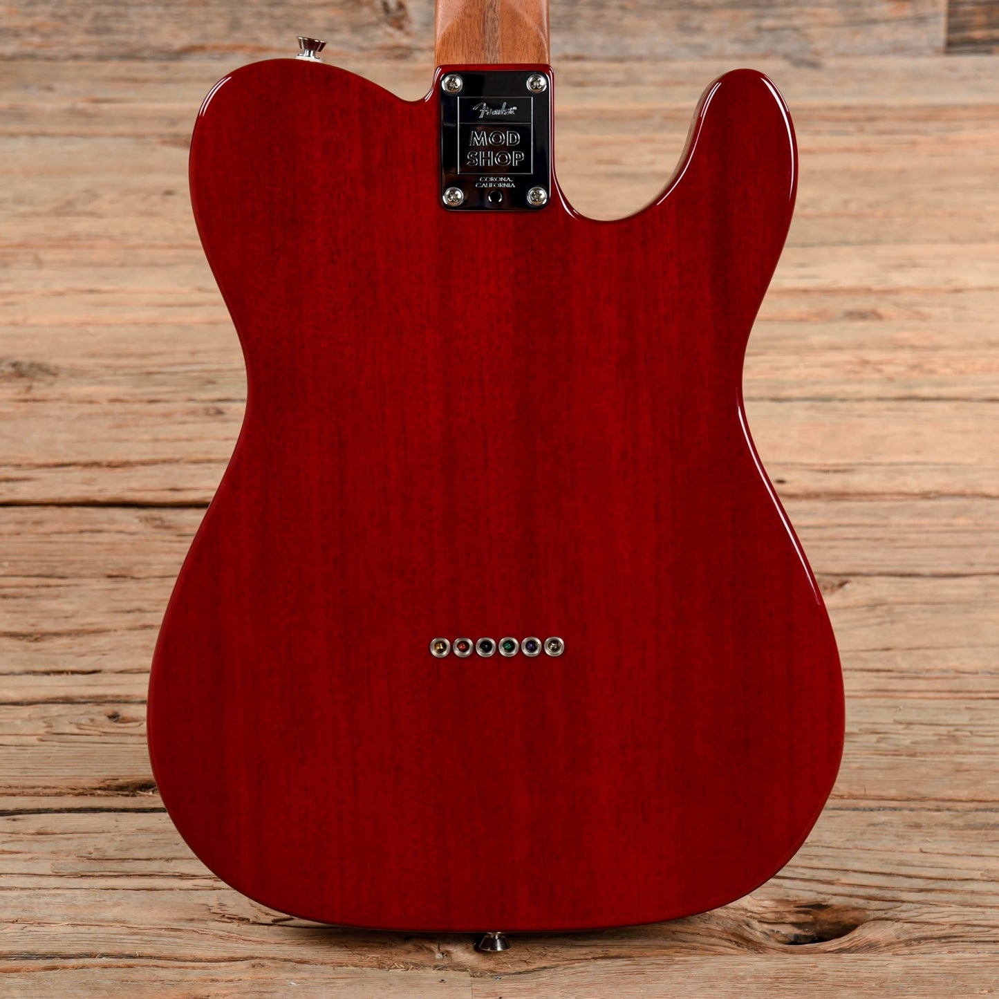 Fender Mod Shop Telecaster Crimson Red Transparent 2020 LEFTY Electric Guitars / Solid Body