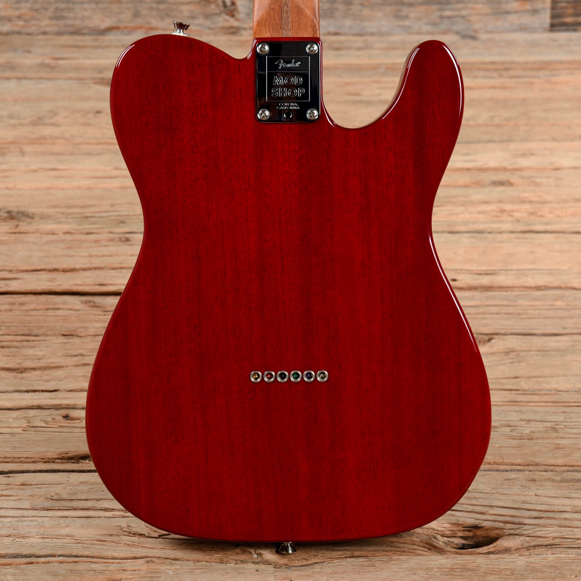 Fender Mod Shop Telecaster Crimson Red Transparent 2020 LEFTY Electric Guitars / Solid Body