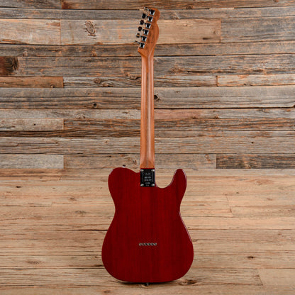Fender Mod Shop Telecaster Crimson Red Transparent 2020 LEFTY Electric Guitars / Solid Body