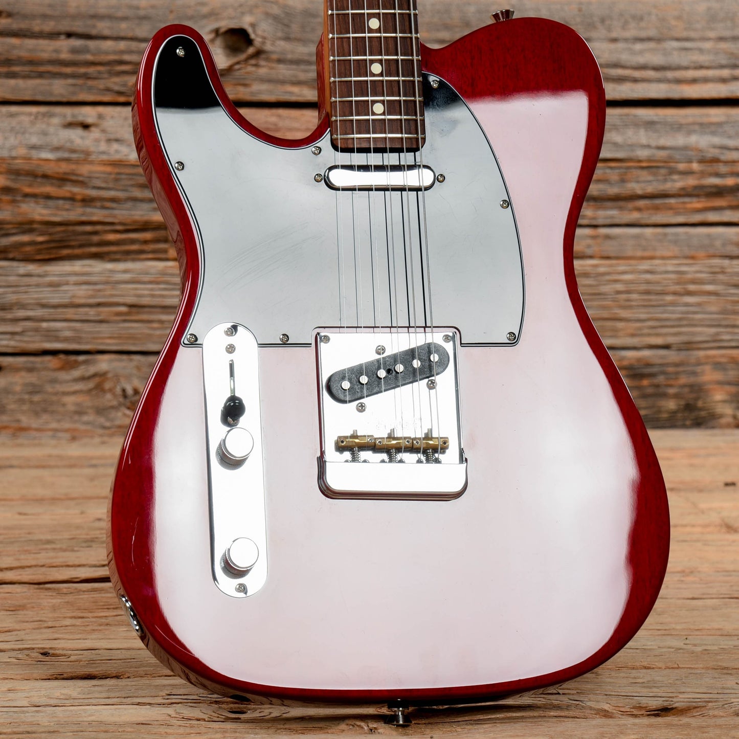 Fender Mod Shop Telecaster Crimson Red Transparent 2020 LEFTY Electric Guitars / Solid Body