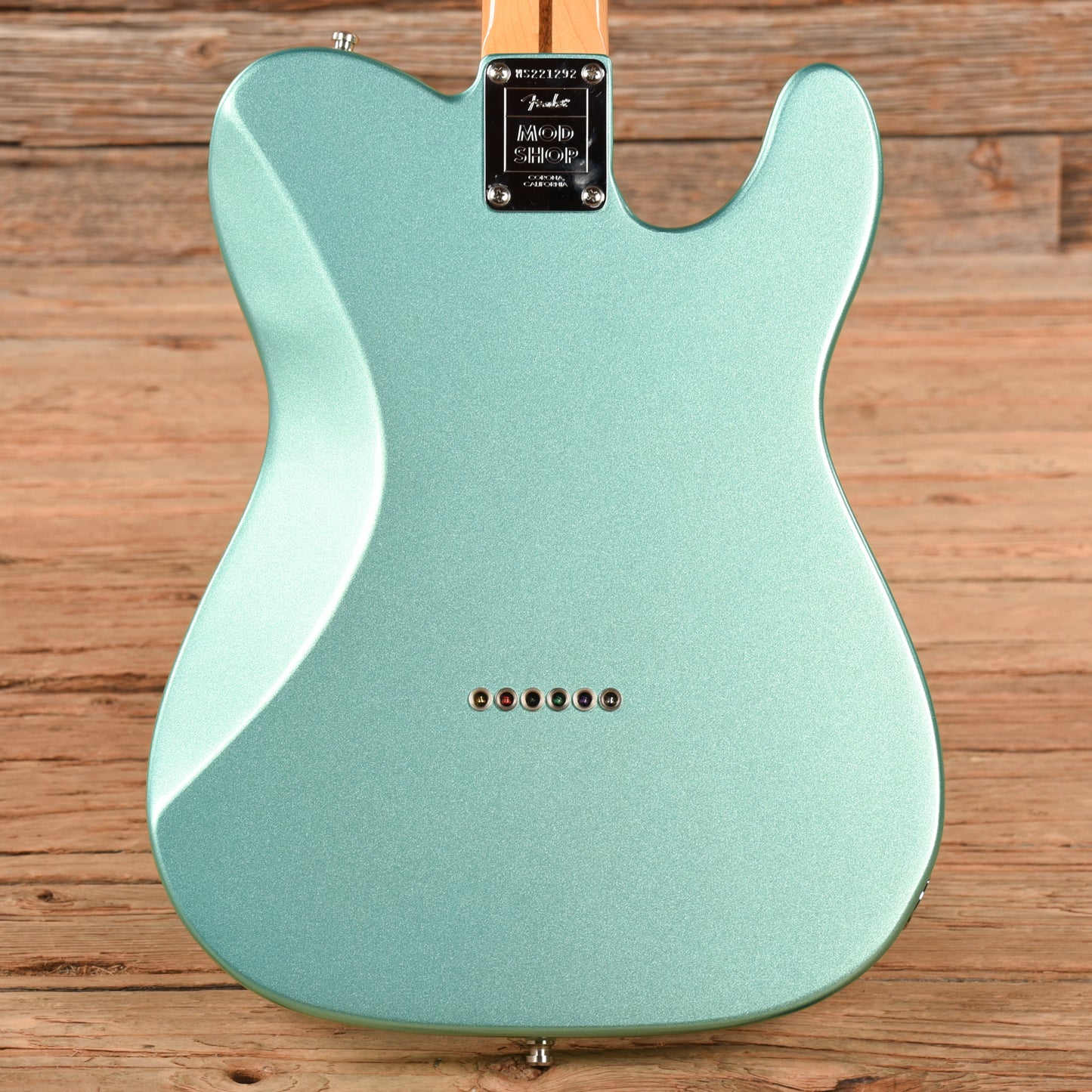 Fender Mod Shop Telecaster Deluxe Mystic Sea Foam Green 2023 LEFTY Electric Guitars / Solid Body