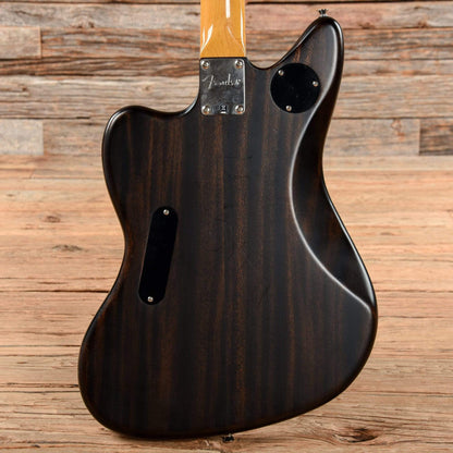 Fender Modern Player Jaguar Black Transparent 2011 Electric Guitars / Solid Body