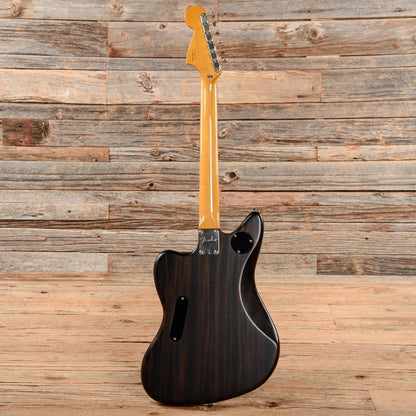 Fender Modern Player Jaguar Black Transparent 2011 Electric Guitars / Solid Body