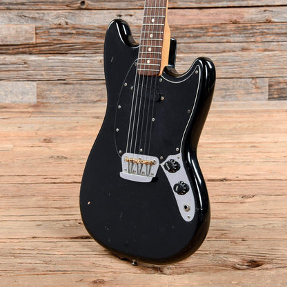Fender Musicmaster Black 1977 Electric Guitars / Solid Body