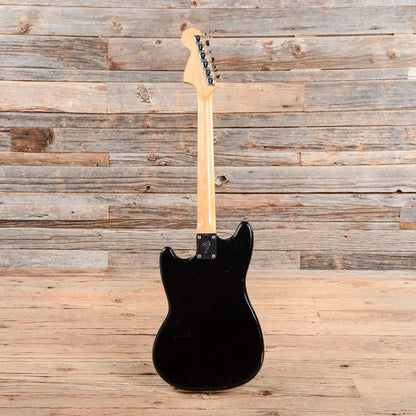 Fender Musicmaster Black 1977 Electric Guitars / Solid Body
